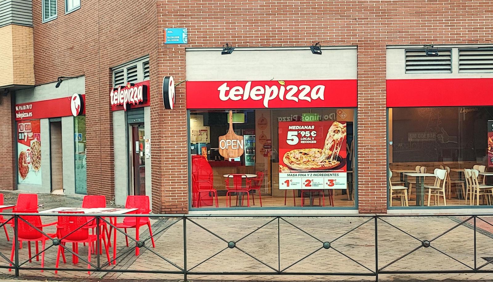 Un restaurante da cadea Telepizza