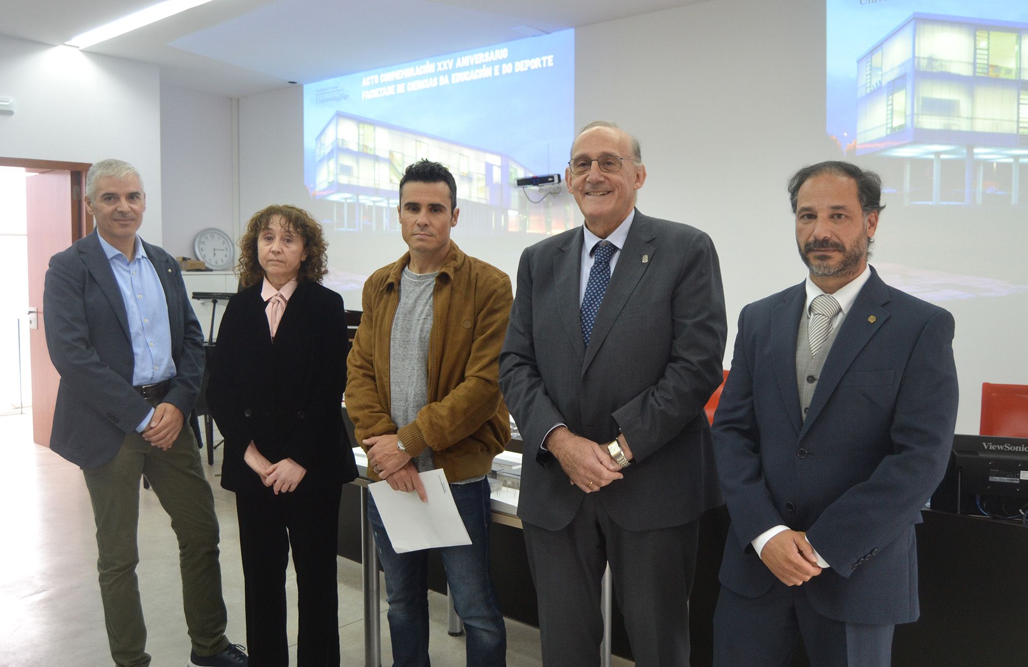 Celebración do 25 aniversario da Facultade de Ciencias da Educación e do Deporte