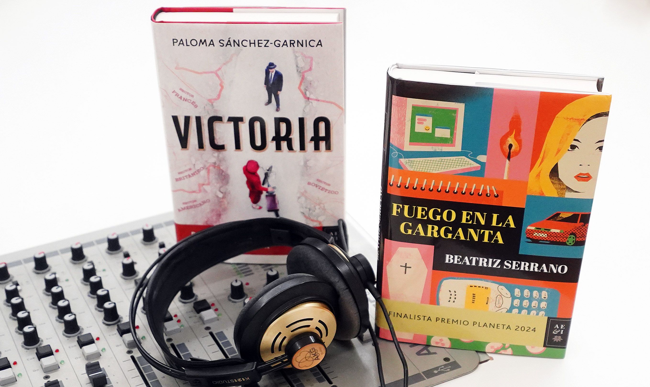 'Victoria' e 'Fuego en la garganta', gañadora e finalista dos Premios Planeta