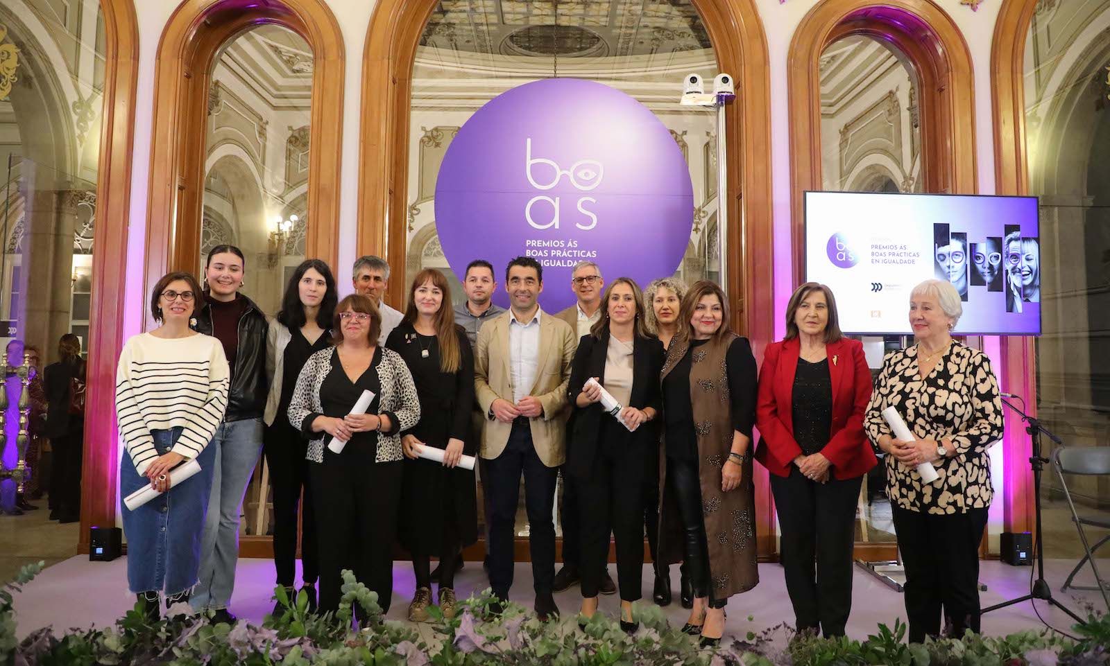 Distinguidas dos primeiros premios "Boas Prácticas en Igualdade"