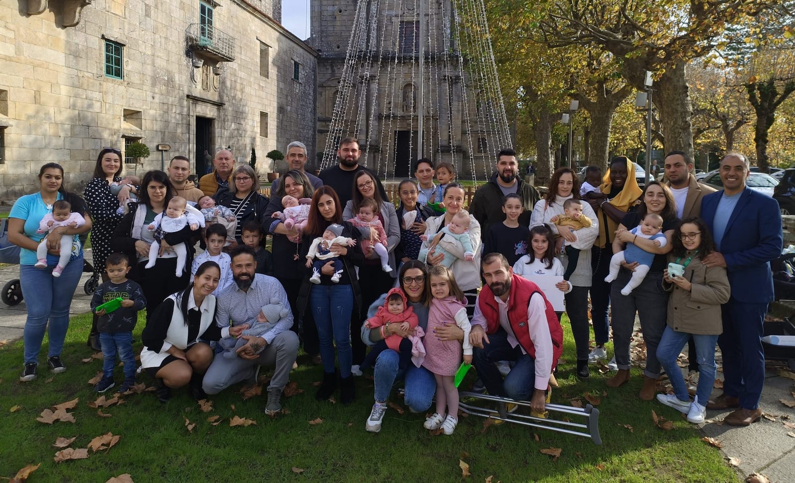 Acto de benvida aos bebés nados en Poio