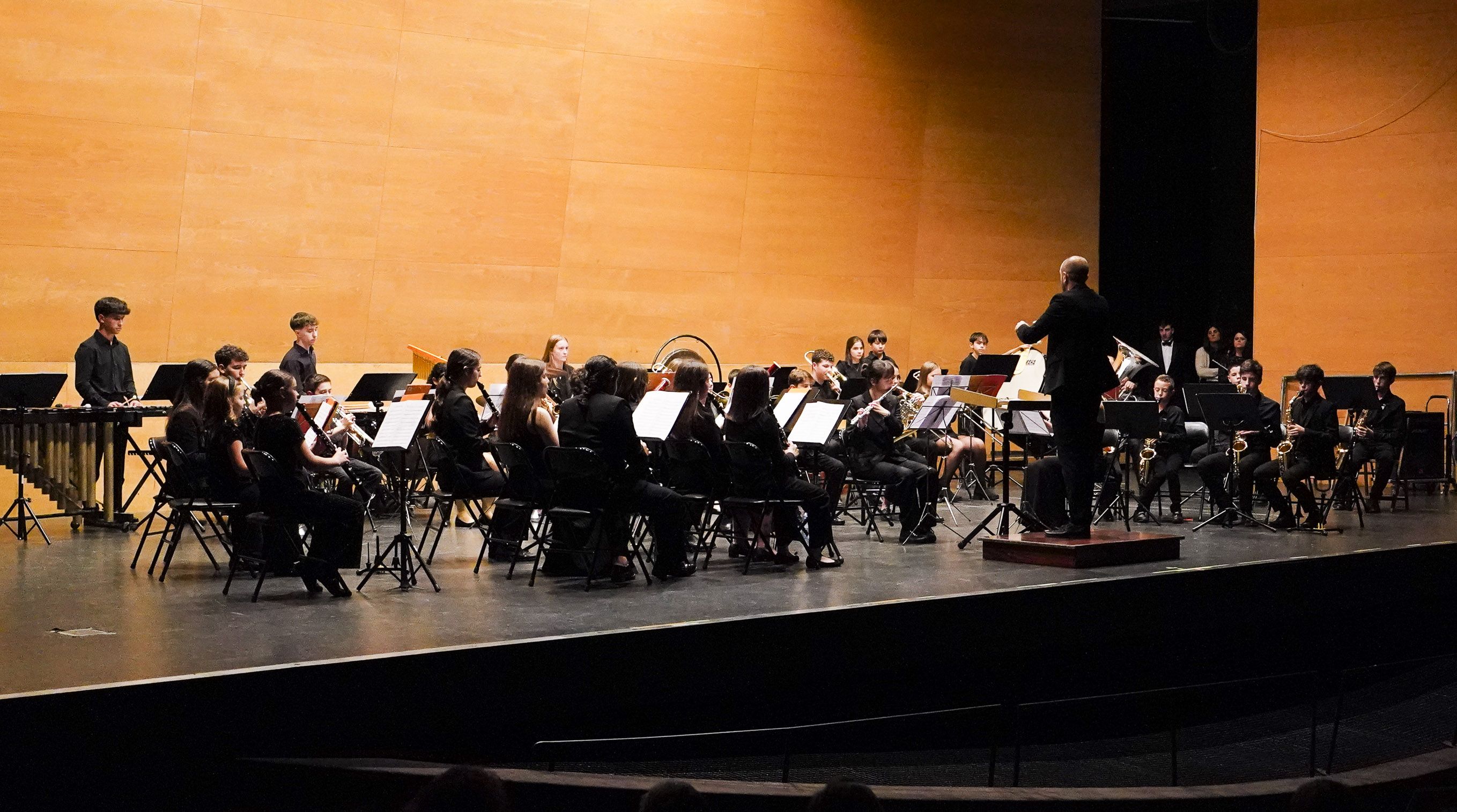 Concerto de Santa Icía da Banda de Salcedo no Pazo da Cultura