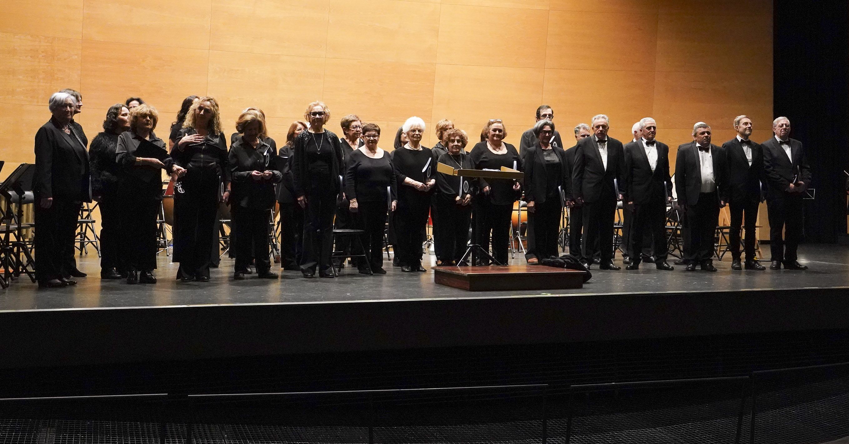 Concierto de Santa Icía de la Banda de Salcedo en el Pazo da Cultura