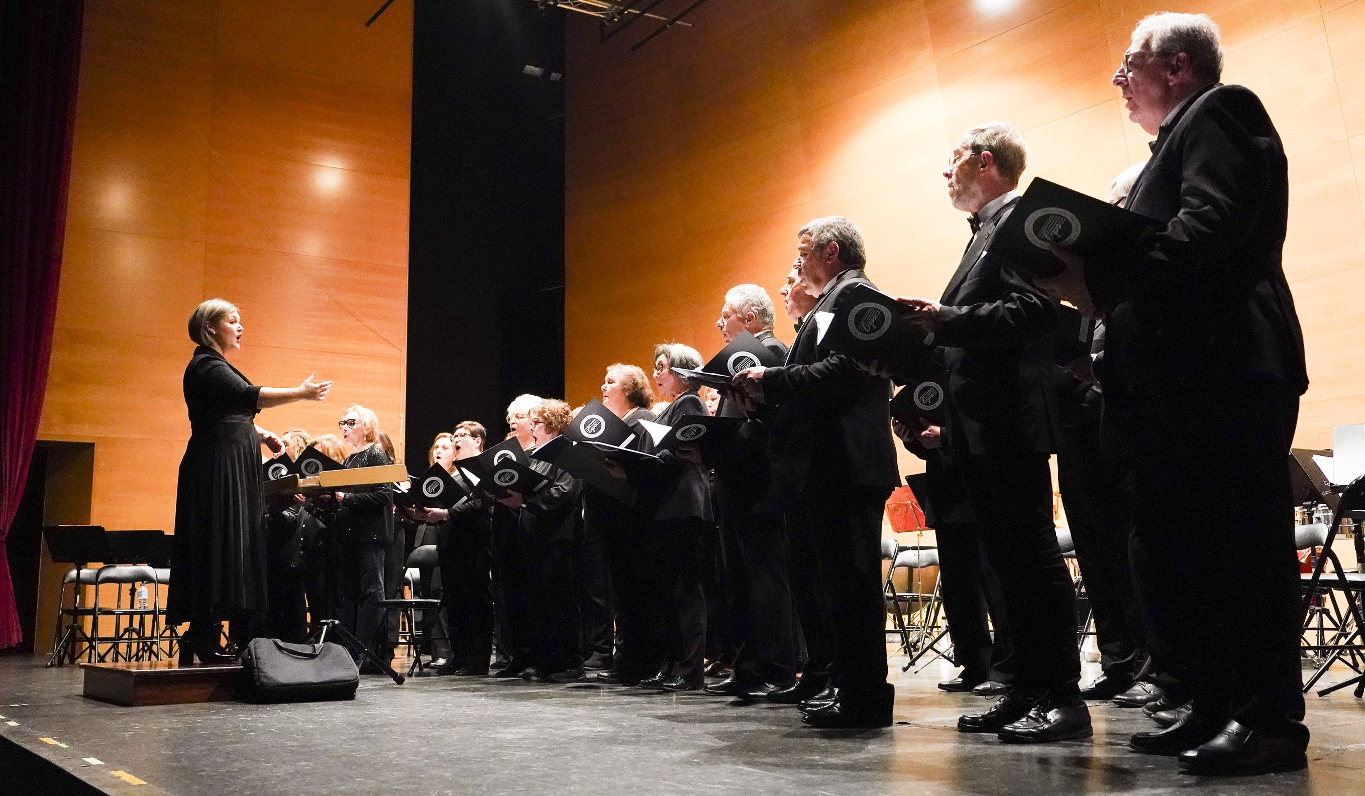 Concierto de Santa Icía de la Banda de Salcedo en el Pazo da Cultura