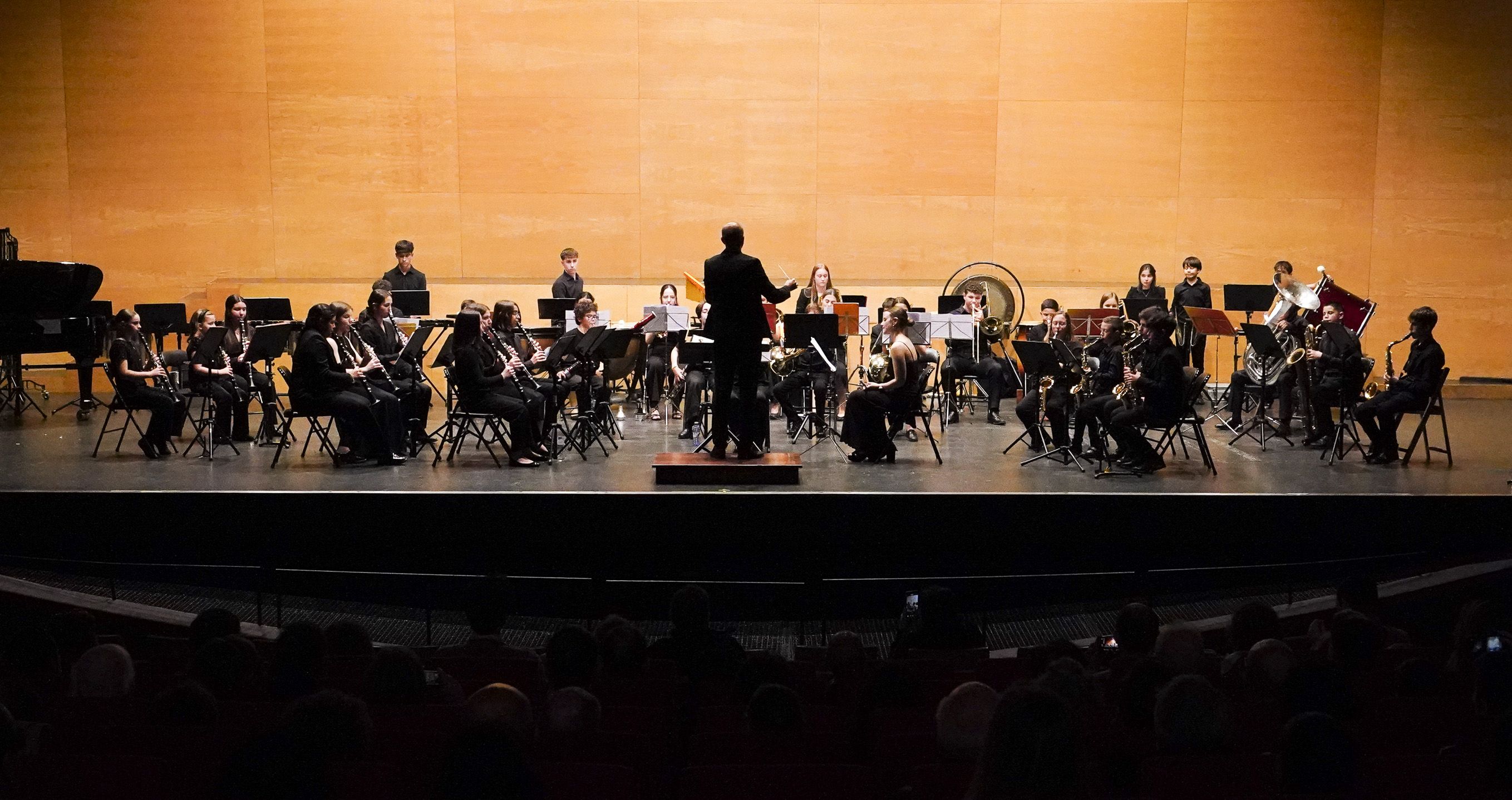 Concierto de Santa Icía de la Banda de Salcedo en el Pazo da Cultura