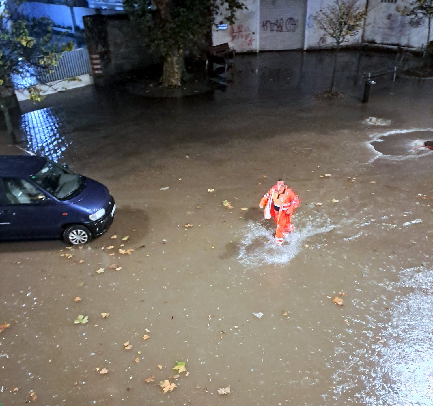 Inundación en Fernando Olmedo