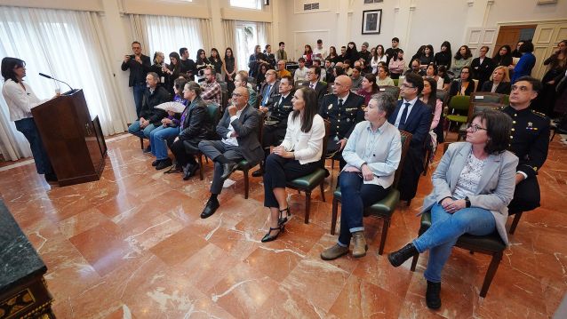 Acto institucional polo 25N na Subdelegación do Goberno en Pontevedra