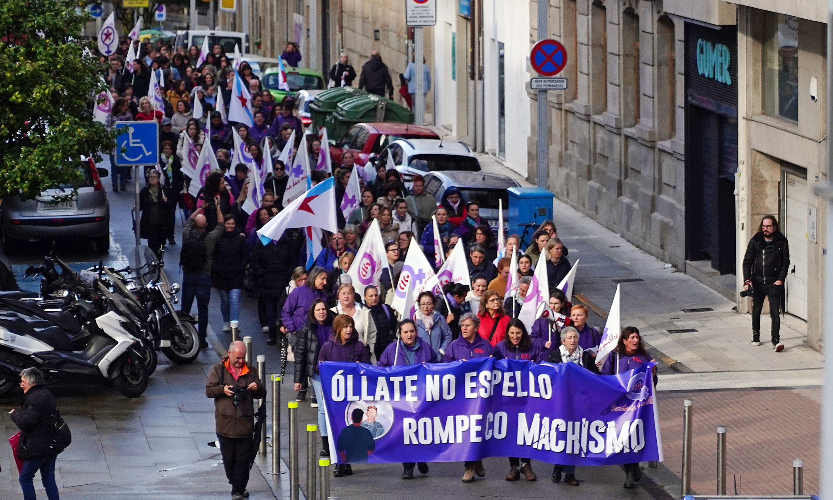 Manifestación da CIG con motivo do 25N