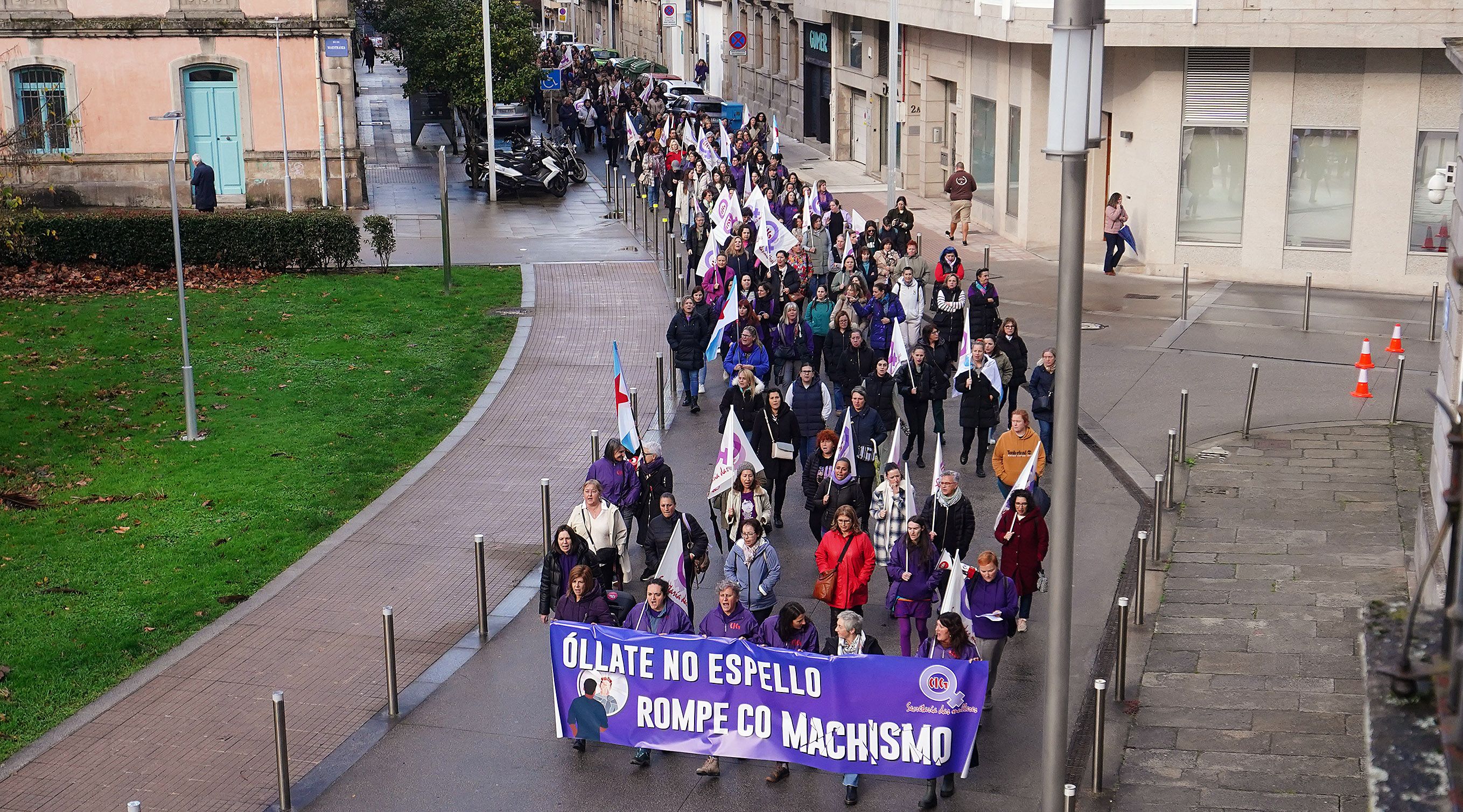 Manifestación da CIG con motivo do 25N