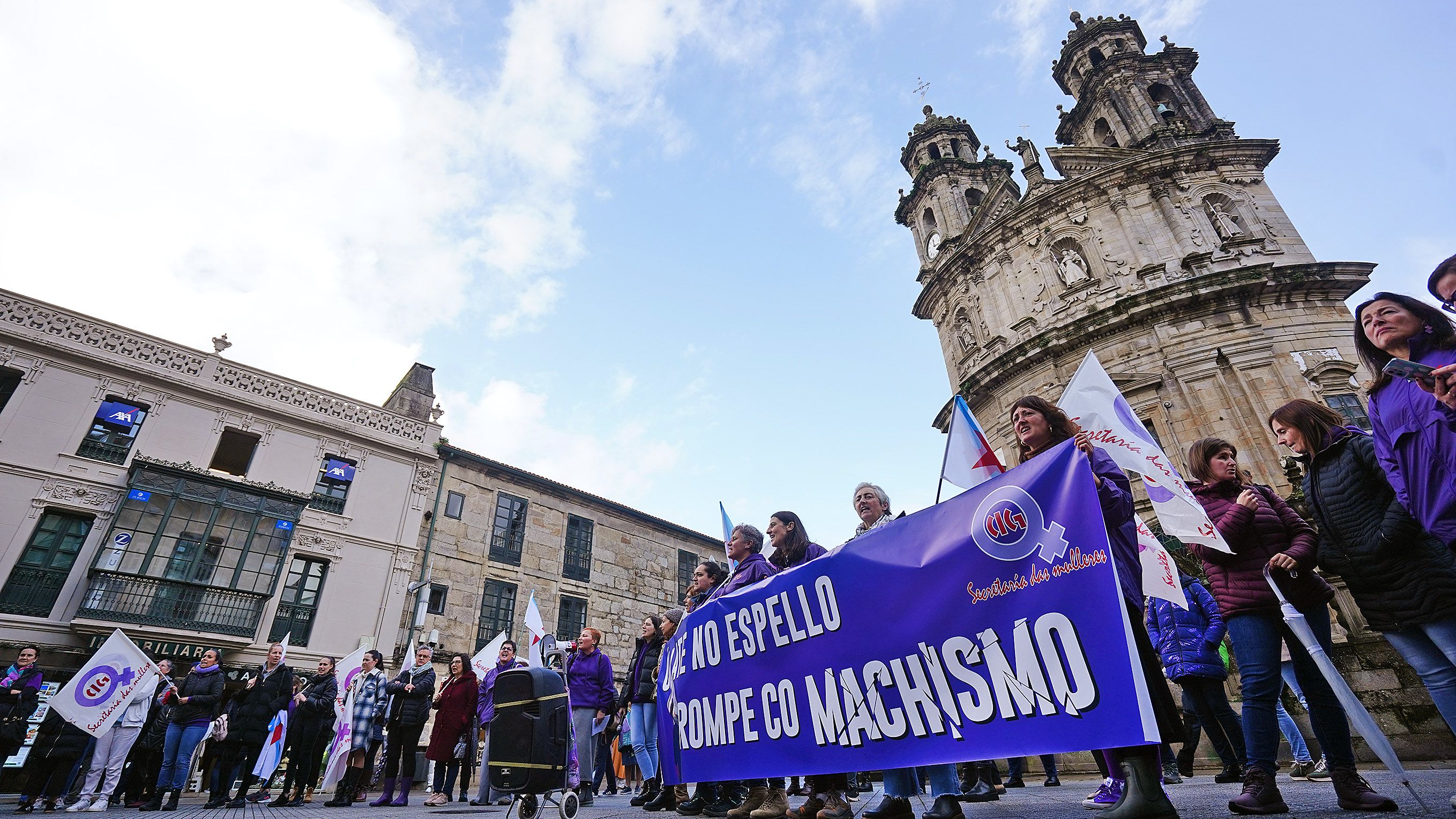 Manifestación de la CIG con motivo del 25N