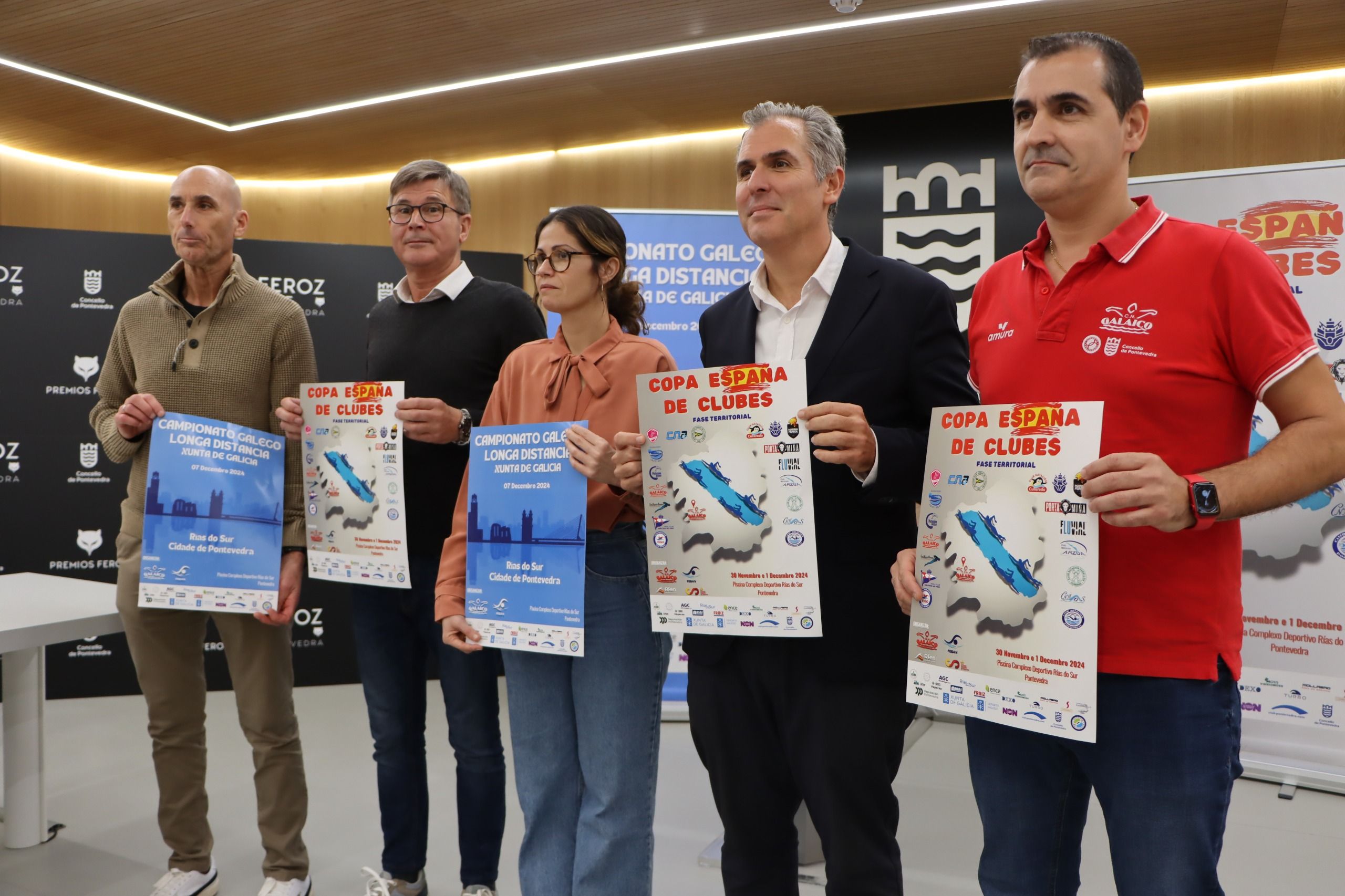 Presentación da fase territorial da Copa de España de Natación