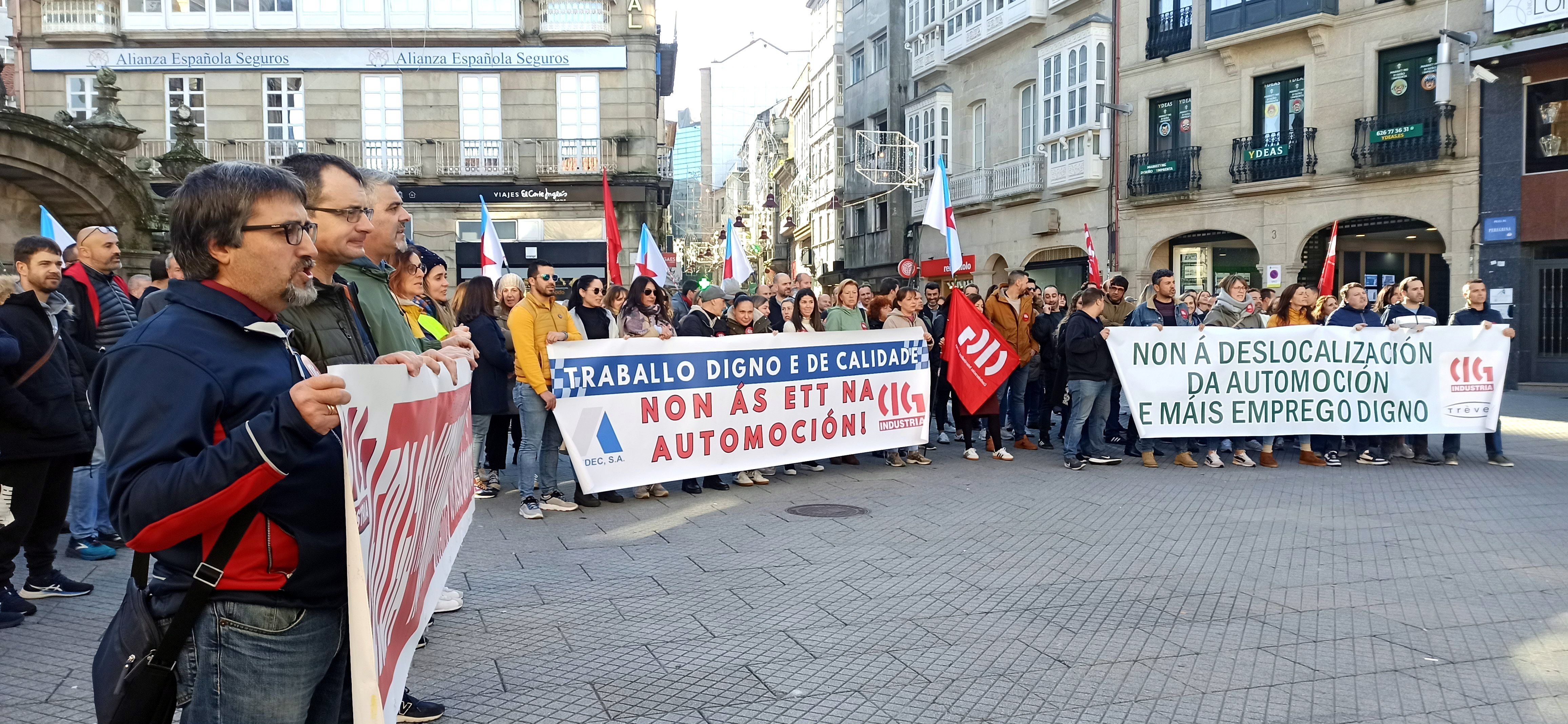 Concentración do sector da automoción na Peregrina