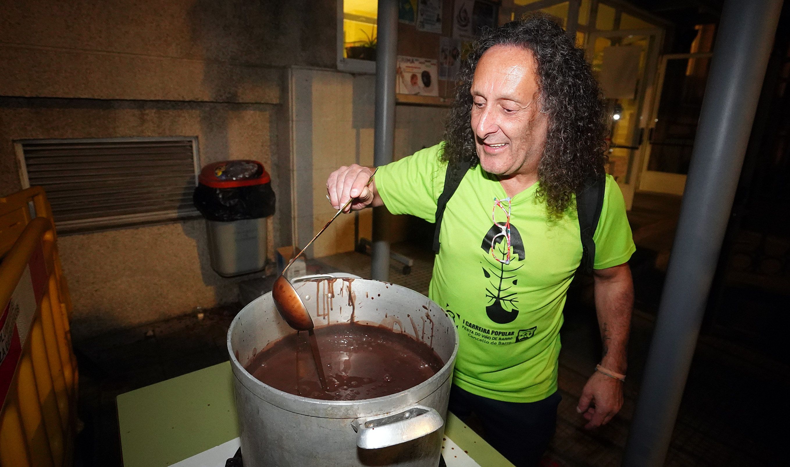 Chocolada e inauguración do alumeado de Nadal no colexio de Barcelos