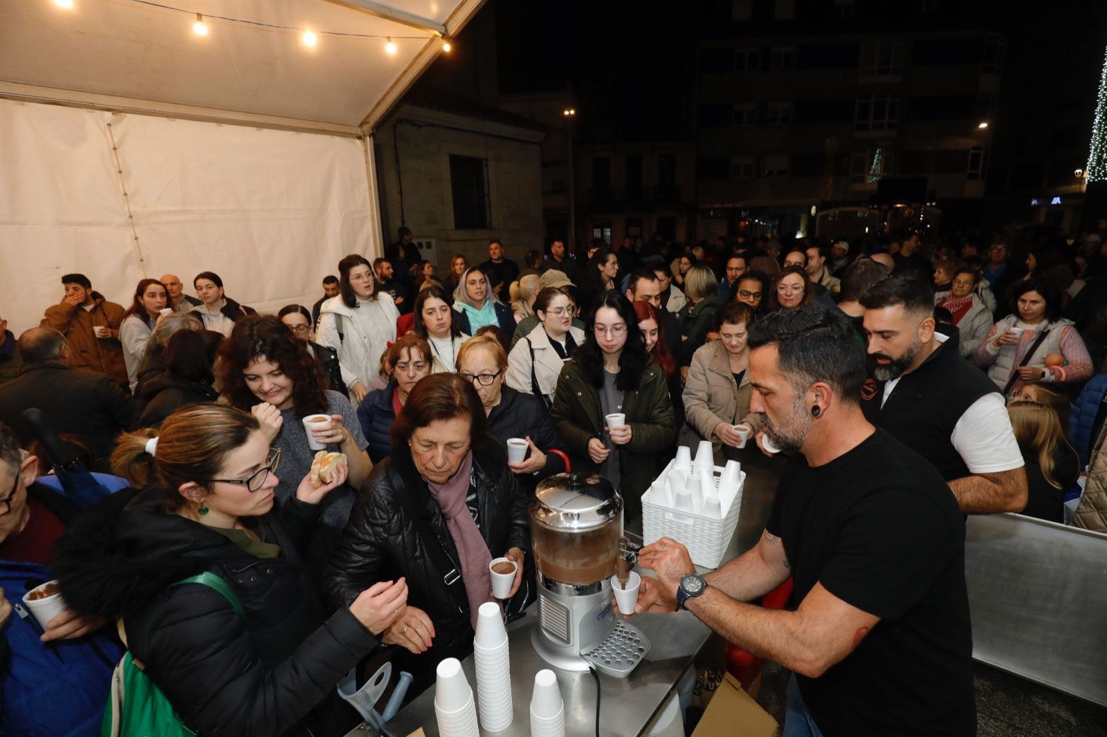 Inauguración da iluminación de Nadal en Caldas 2024