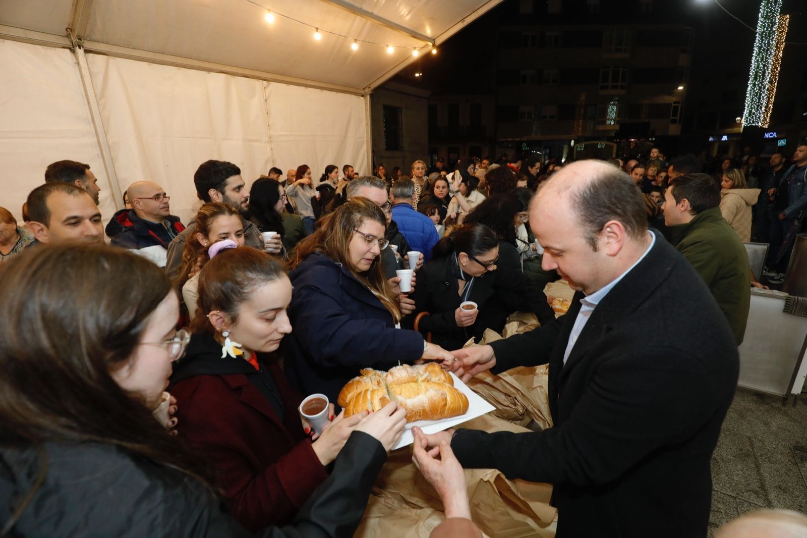 Inauguración da iluminación de Nadal en Caldas 2024