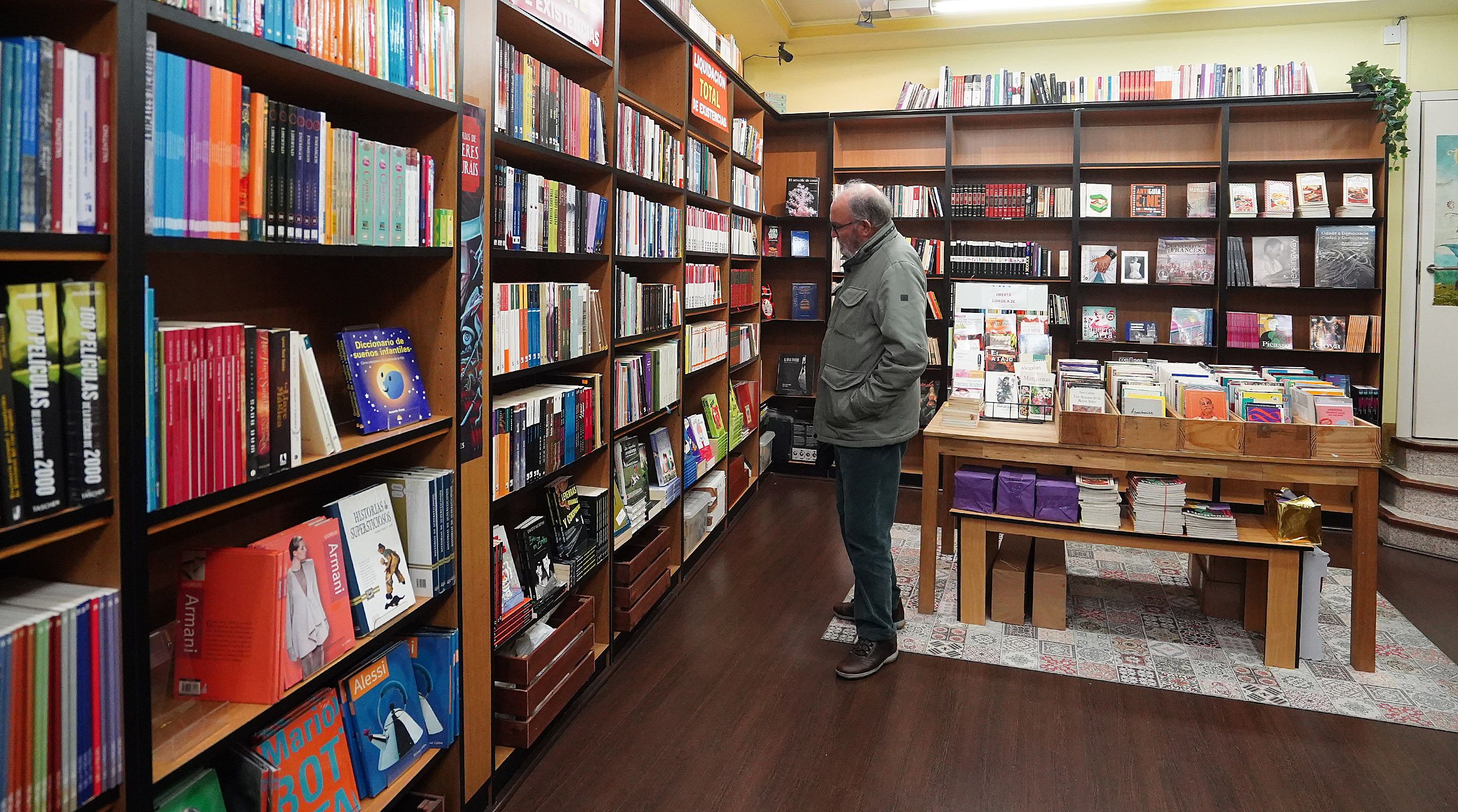 Liquidación de Librería Cao por peche