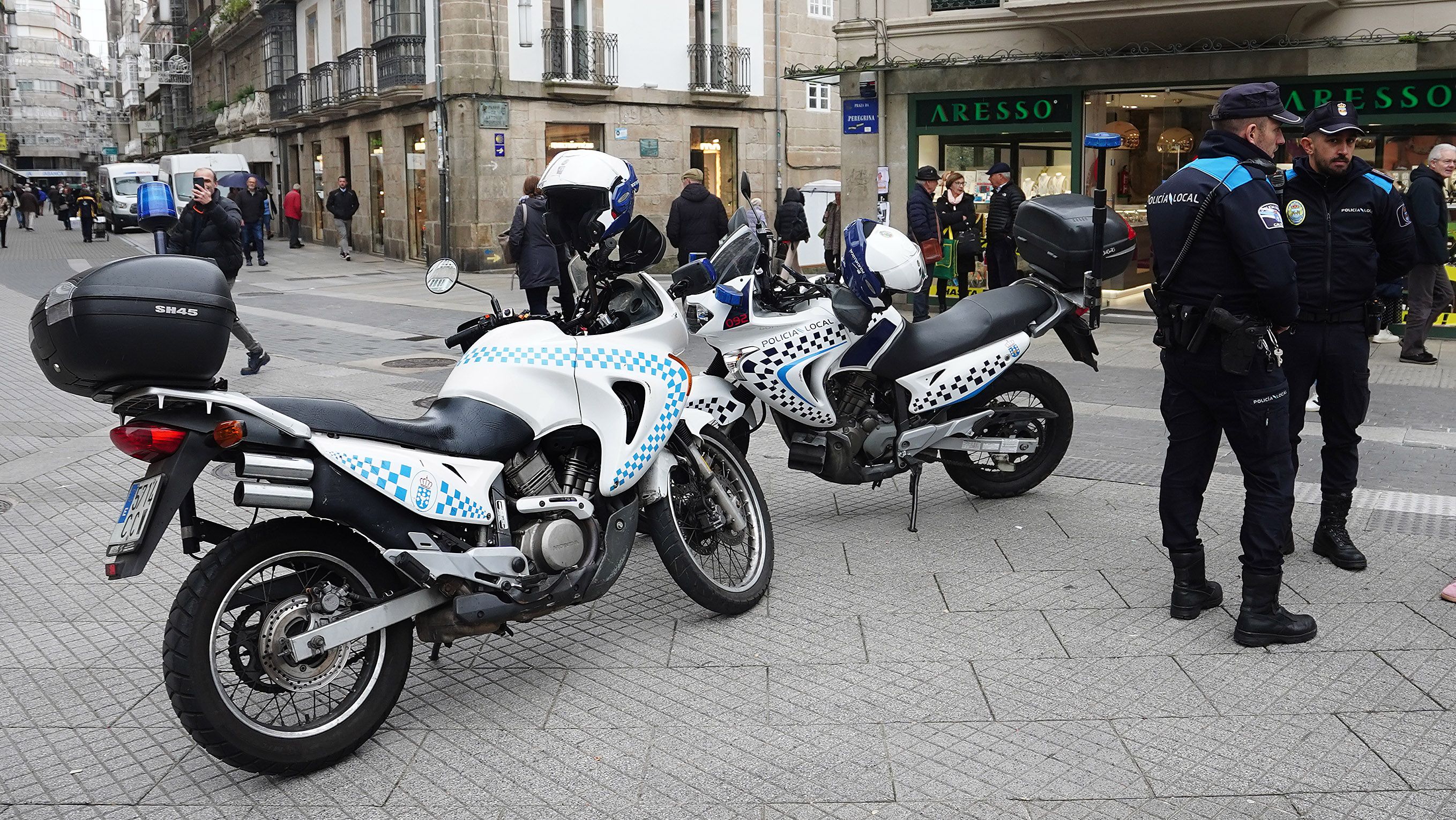 Axentes da Policía Local de Pontevedra