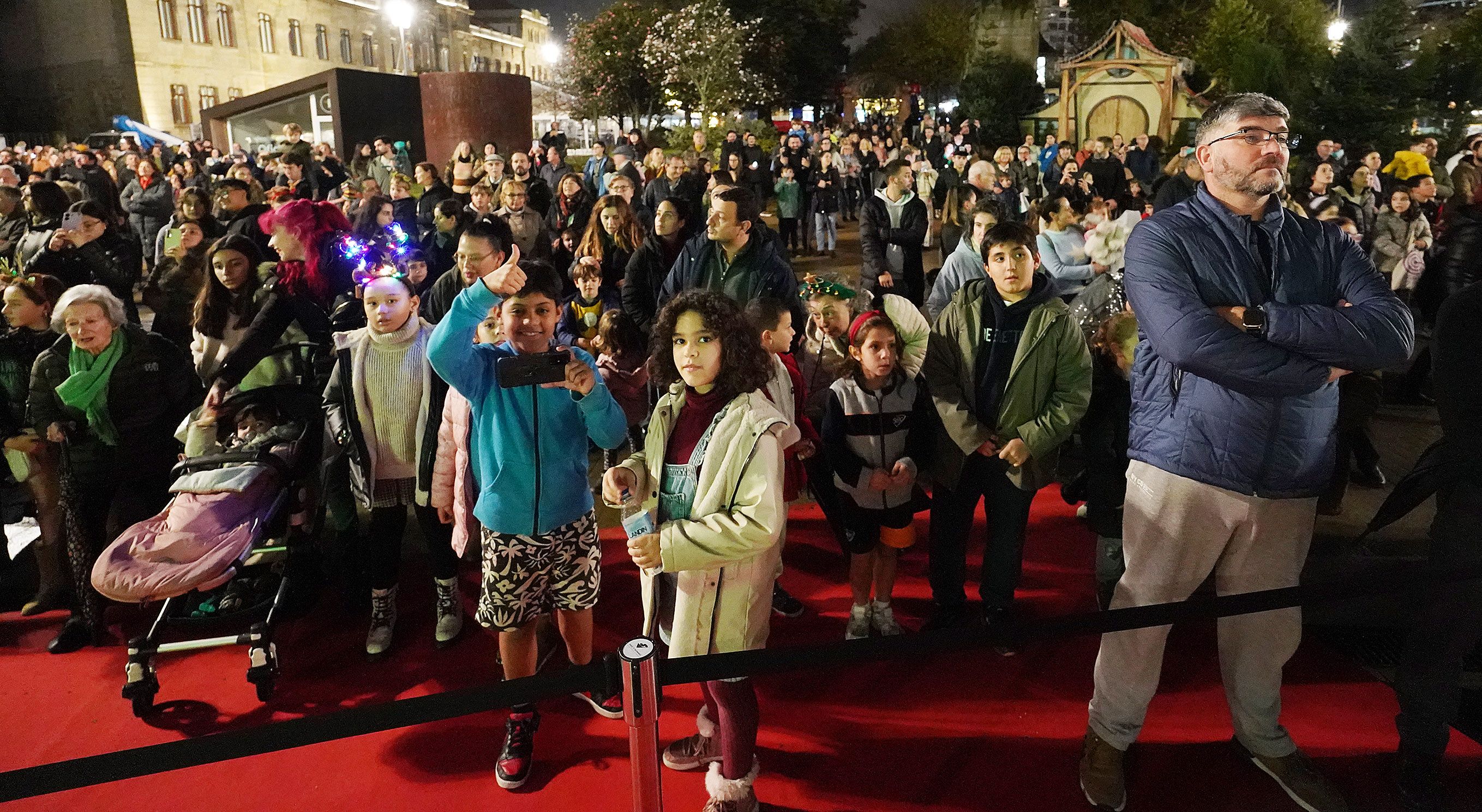 Pontevedra inaugura as luces de Nadal