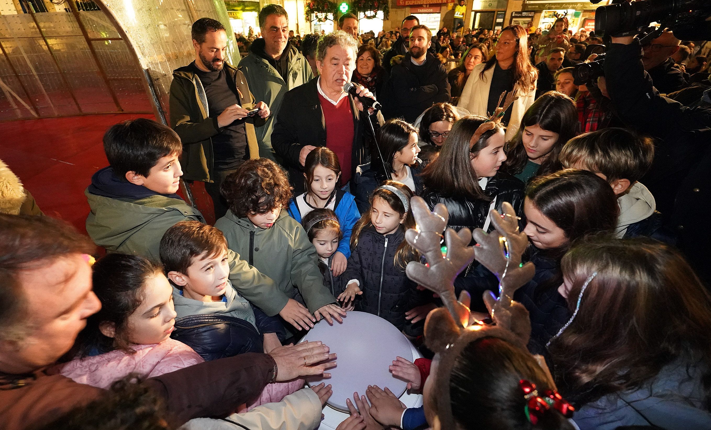 Pontevedra inaugura as luces de Nadal