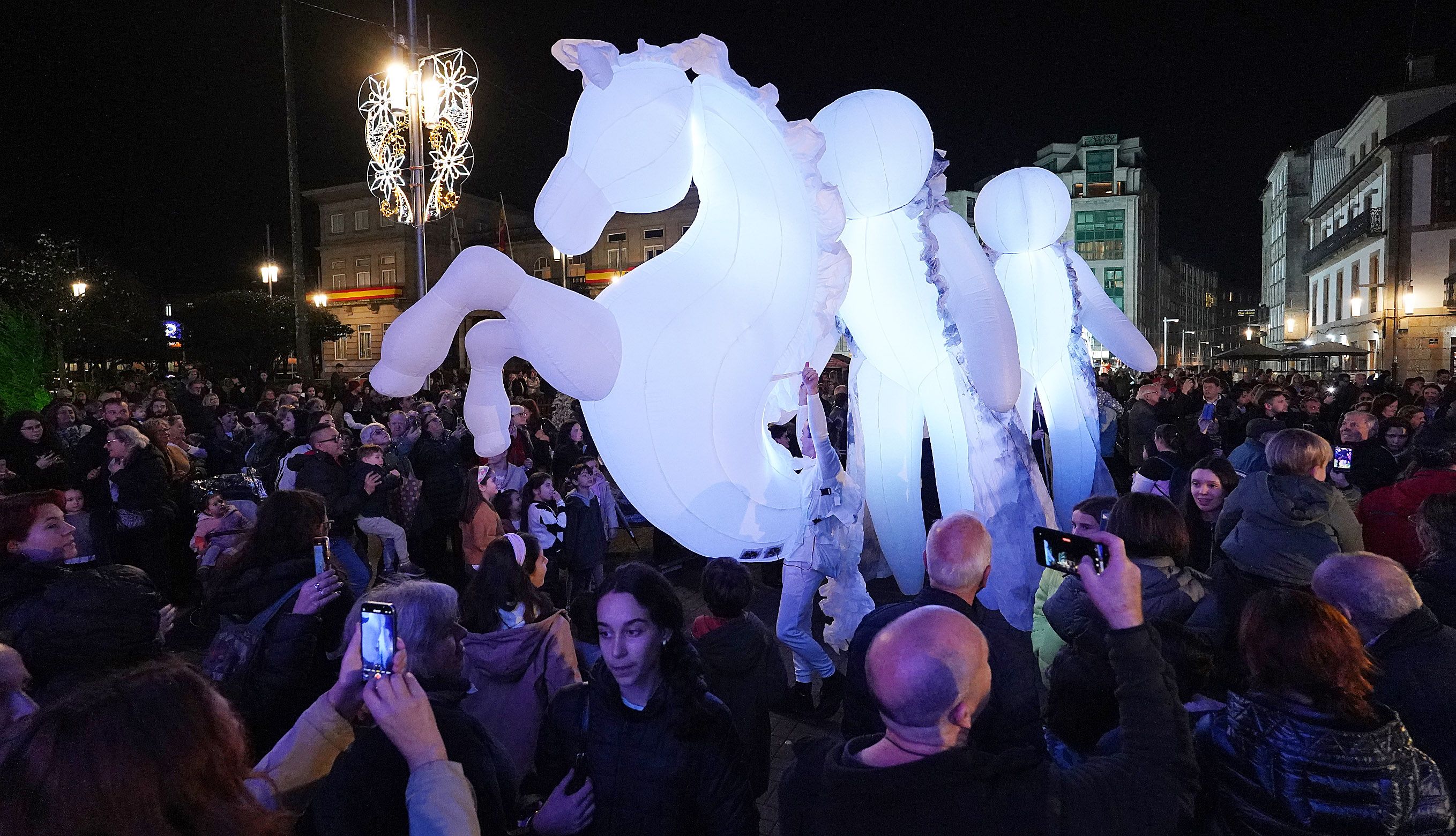 Pontevedra inaugura as luces de Nadal