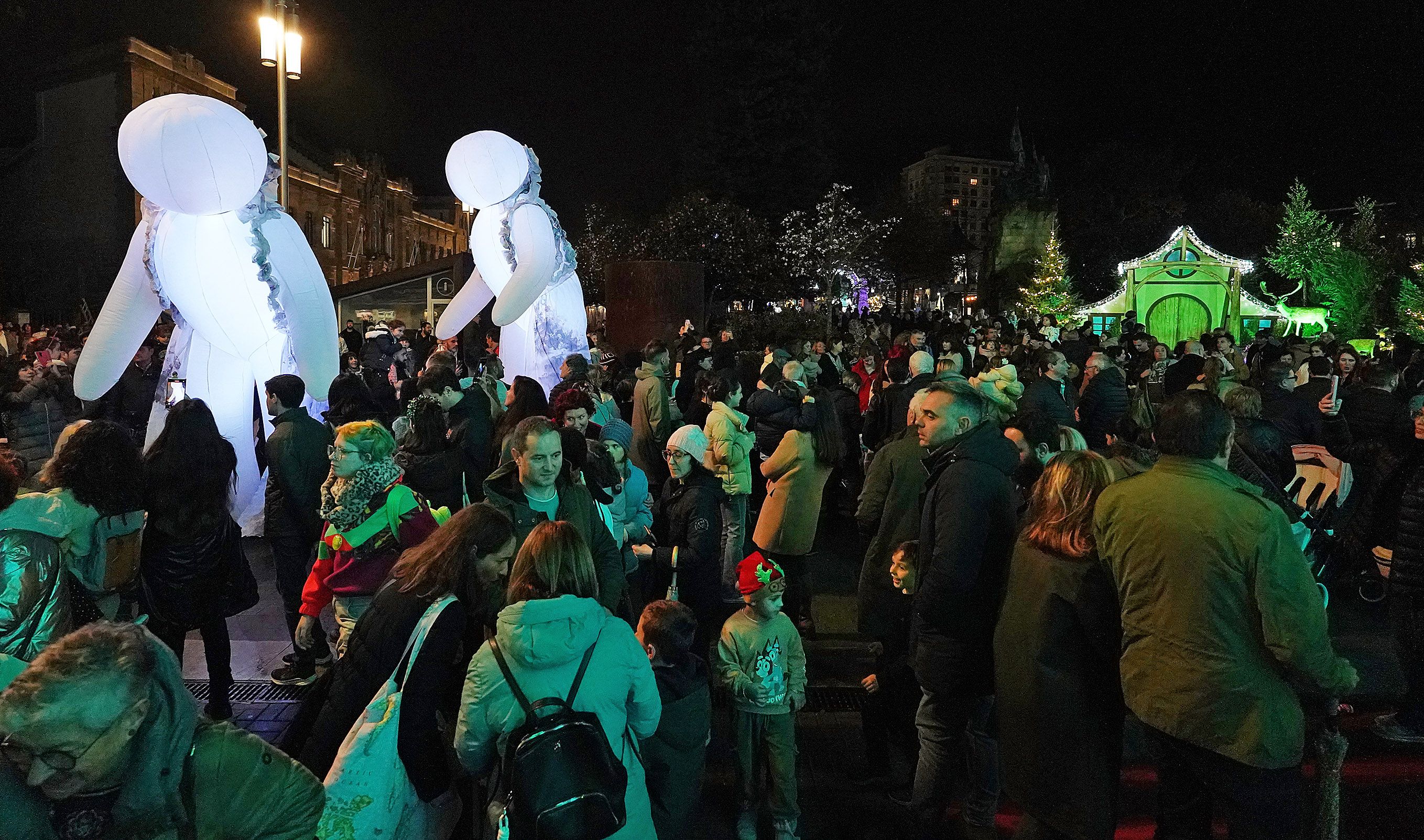 Pontevedra inaugura as luces de Nadal