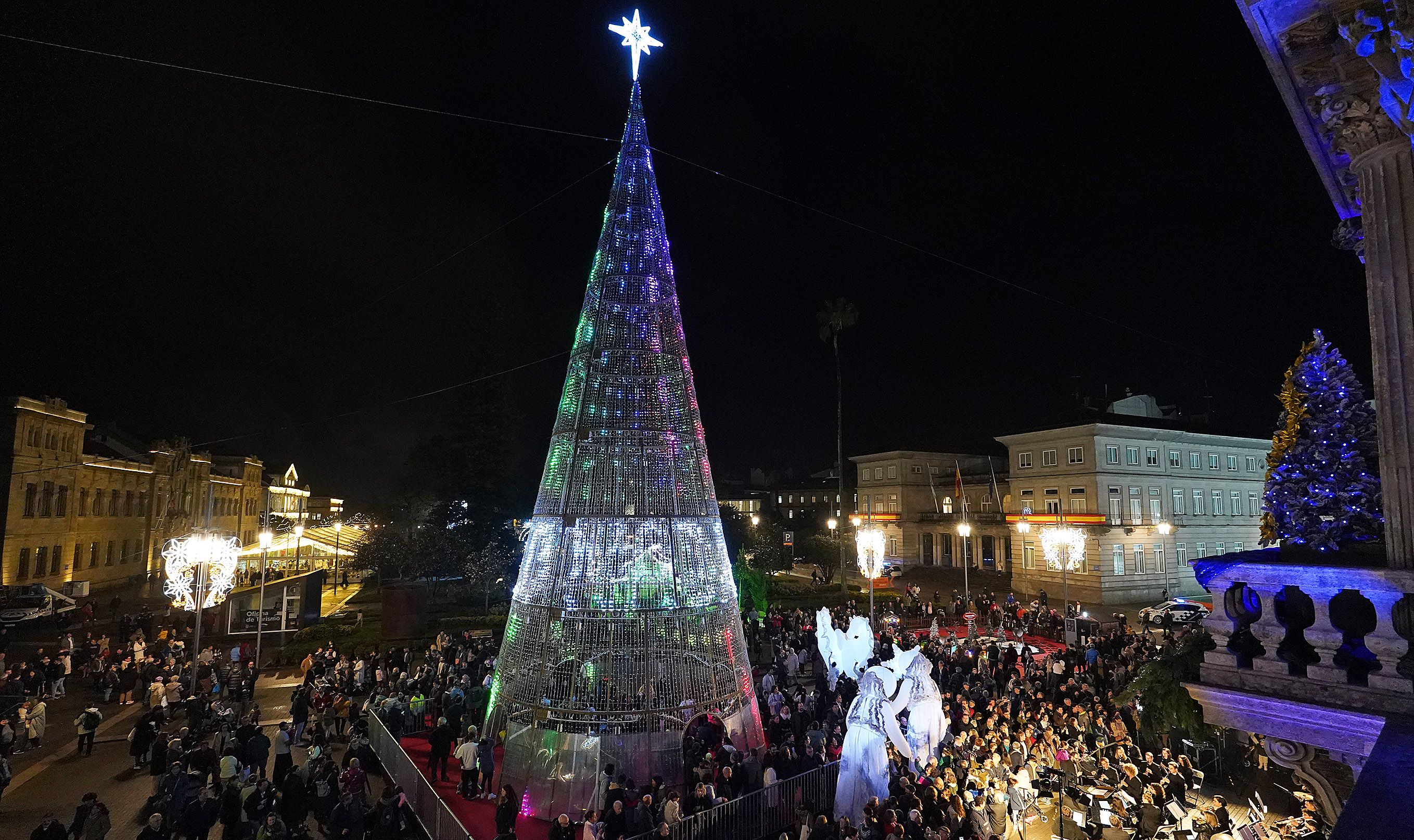 Pontevedra inaugura as luces de Nadal