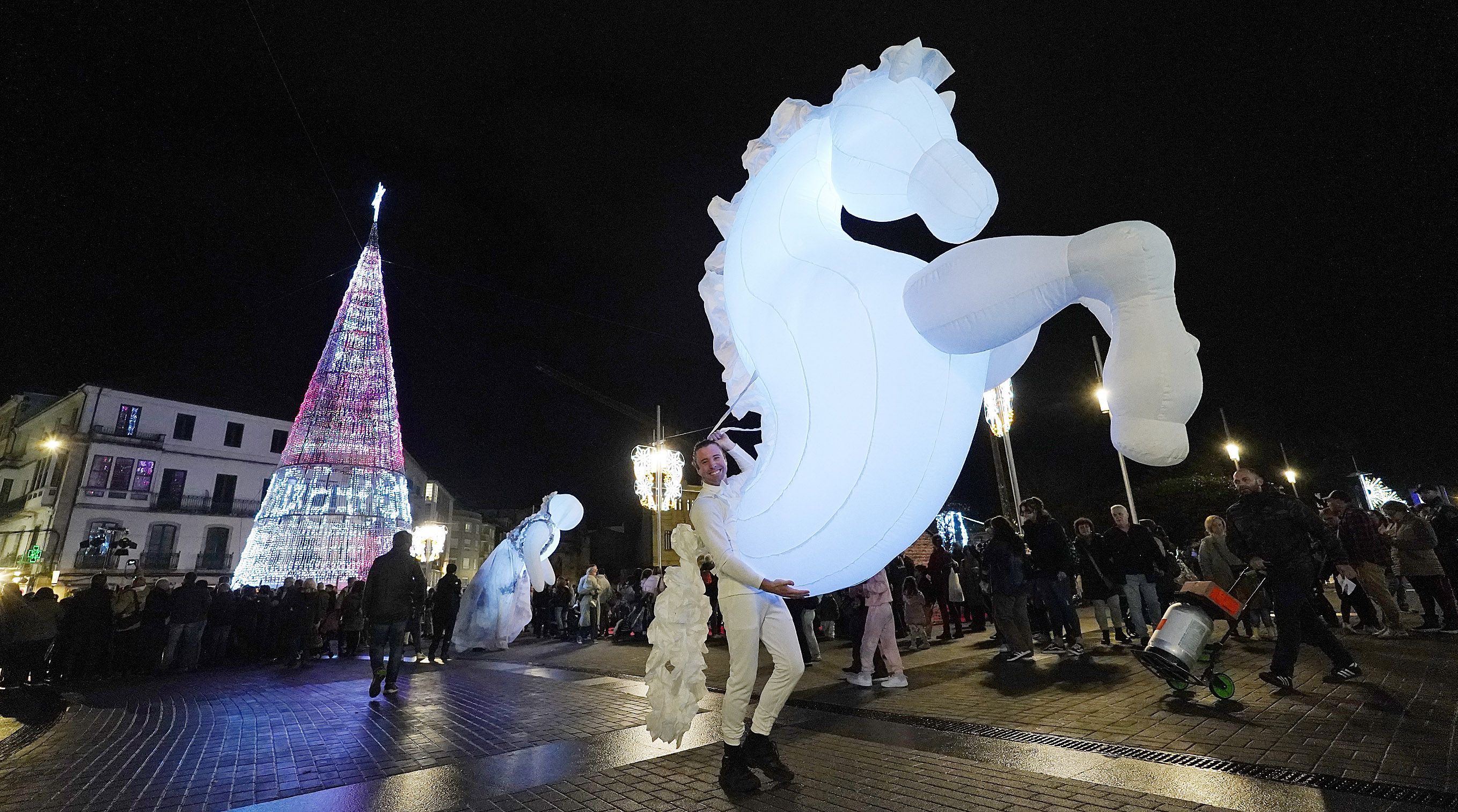 Pontevedra inaugura as luces de Nadal