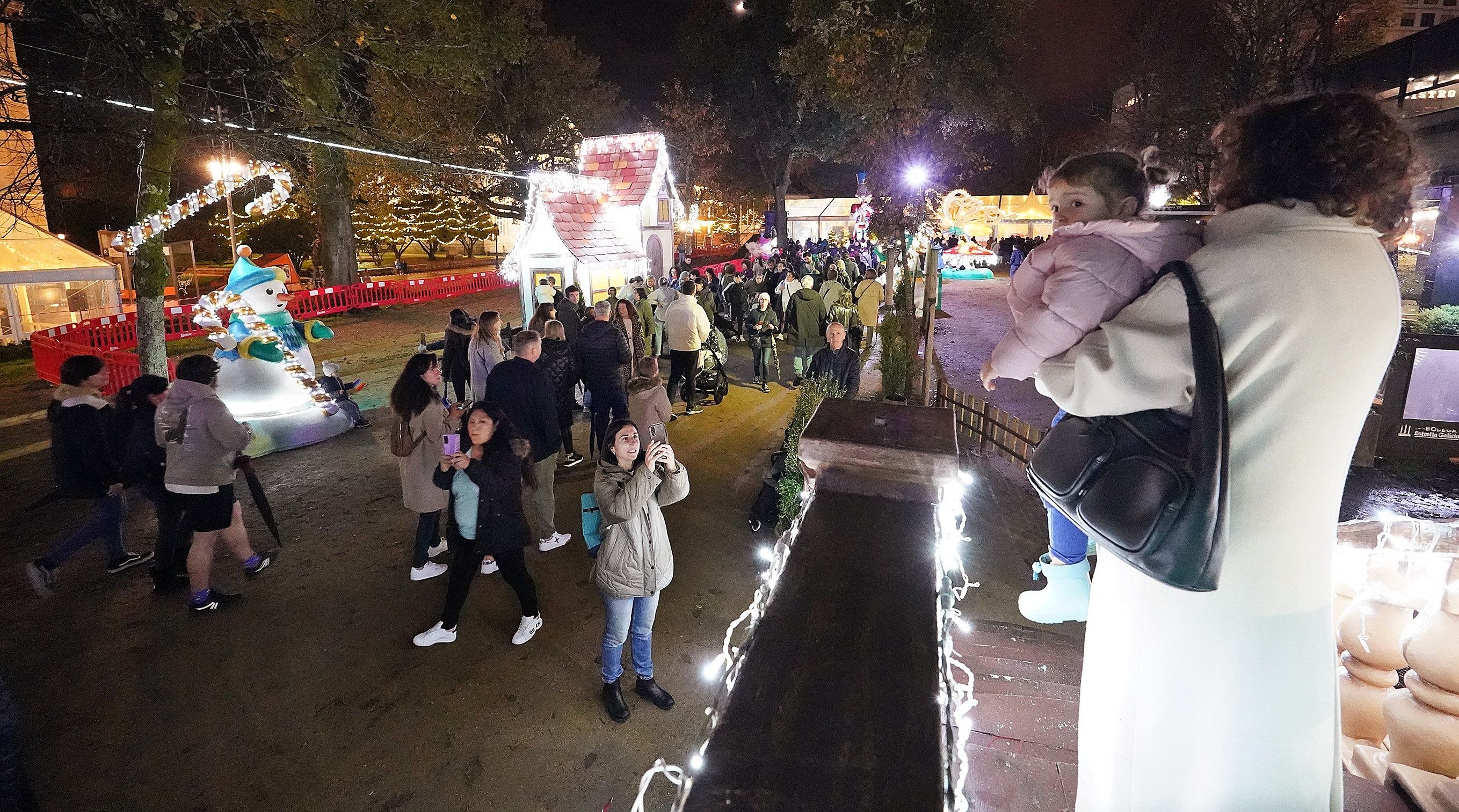 Pontevedra inaugura as luces de Nadal