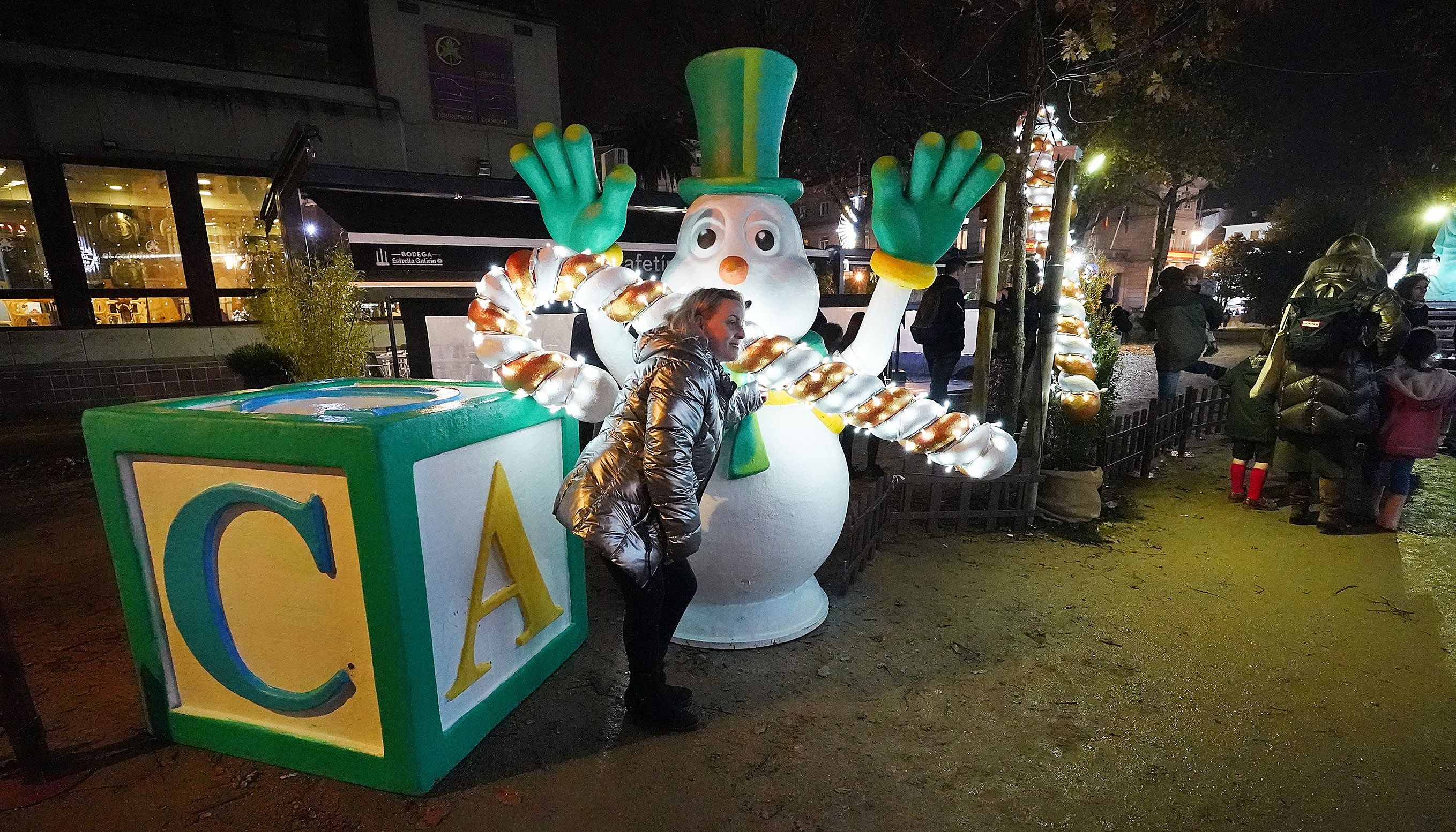 Pontevedra inaugura as luces de Nadal