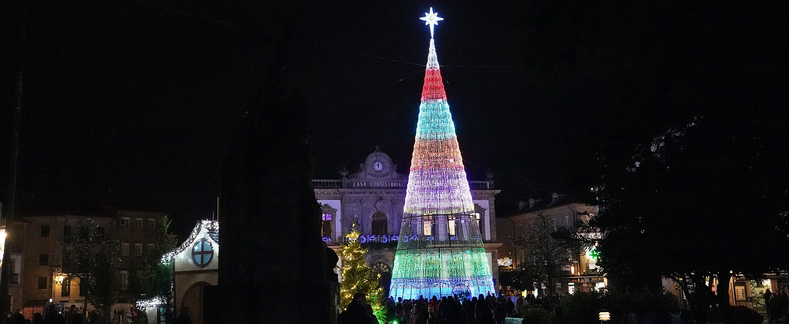 Pontevedra inaugura as luces de Nadal