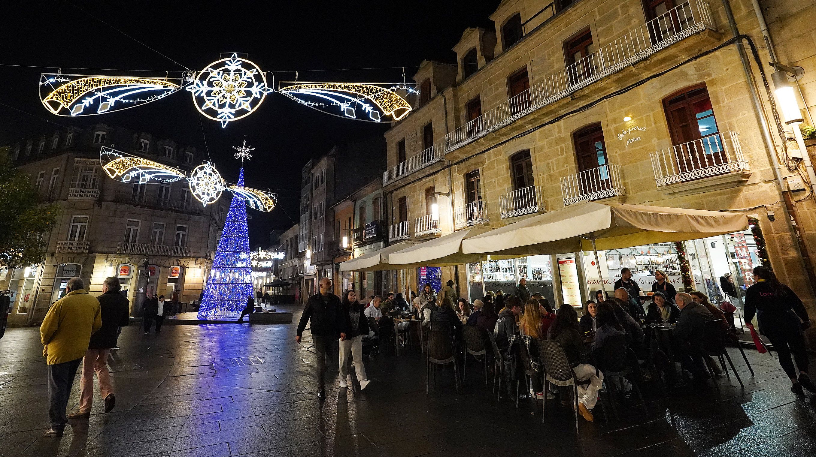 Pontevedra inaugura as luces de Nadal