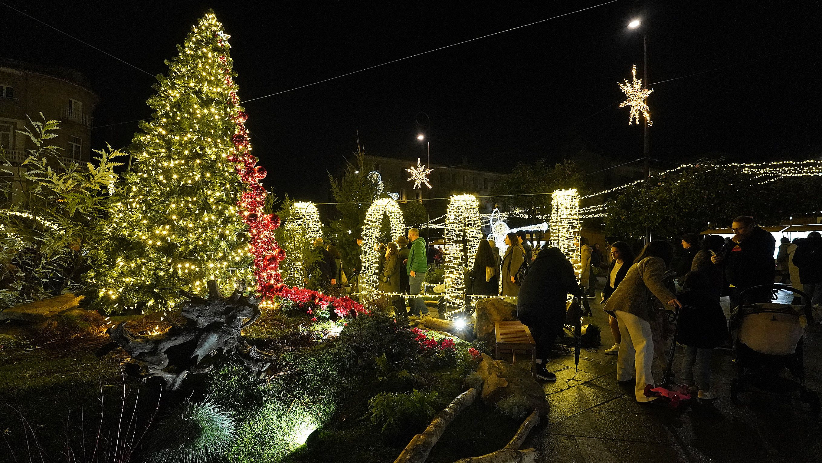 Pontevedra inaugura as luces de Nadal