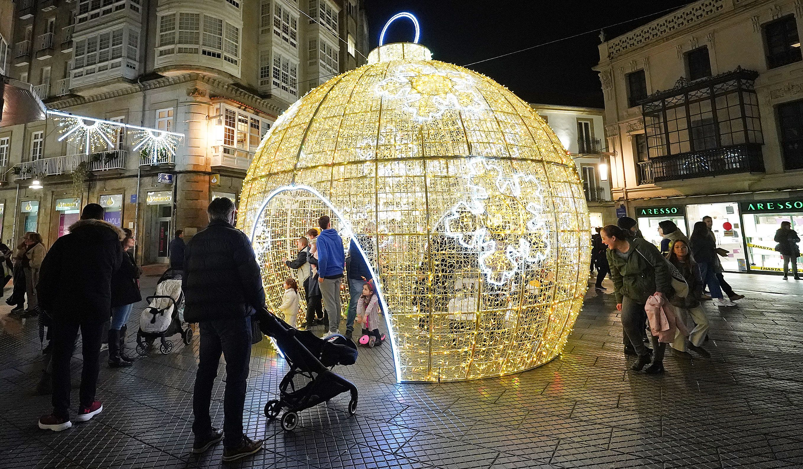 Pontevedra inaugura as luces de Nadal