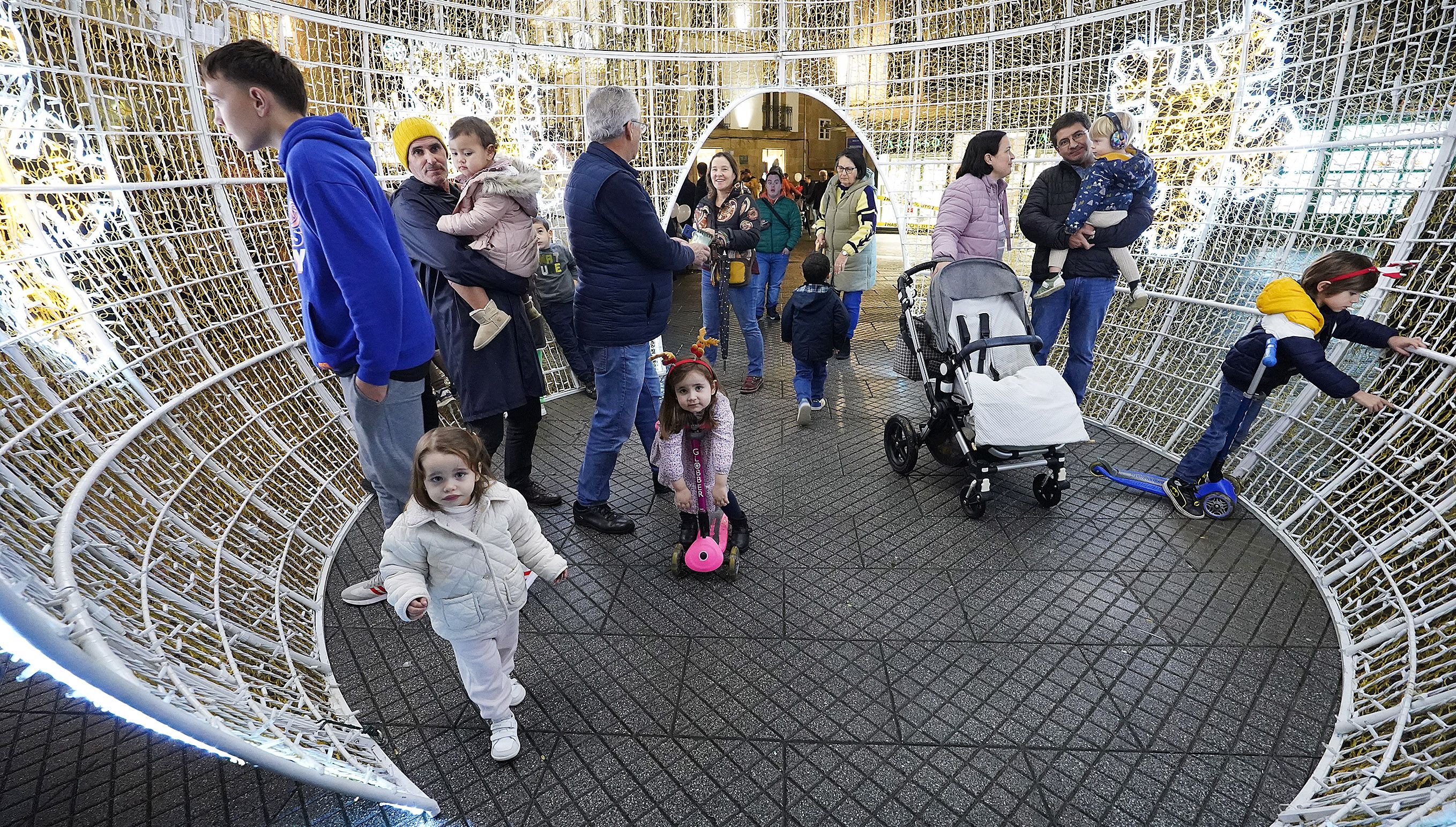 Pontevedra inaugura as luces de Nadal