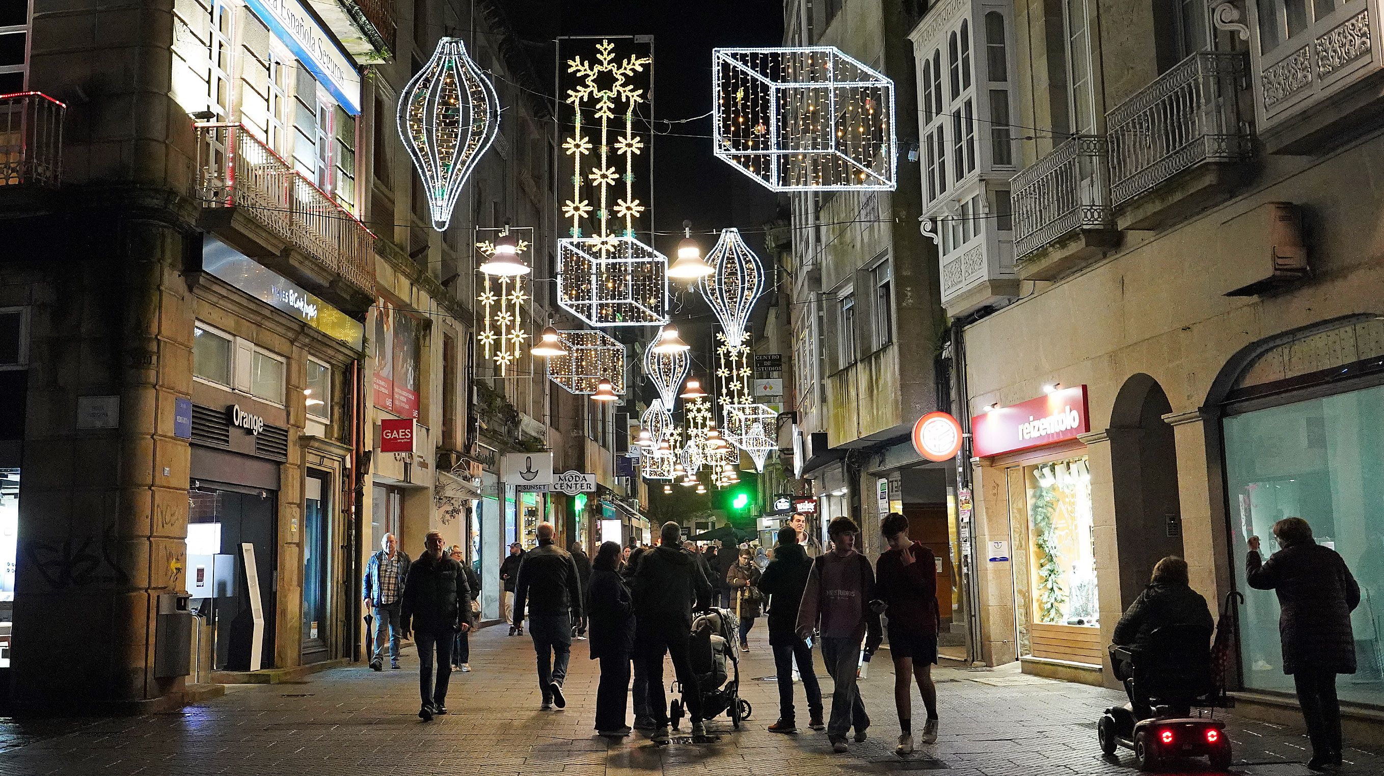 Pontevedra inaugura as luces de Nadal