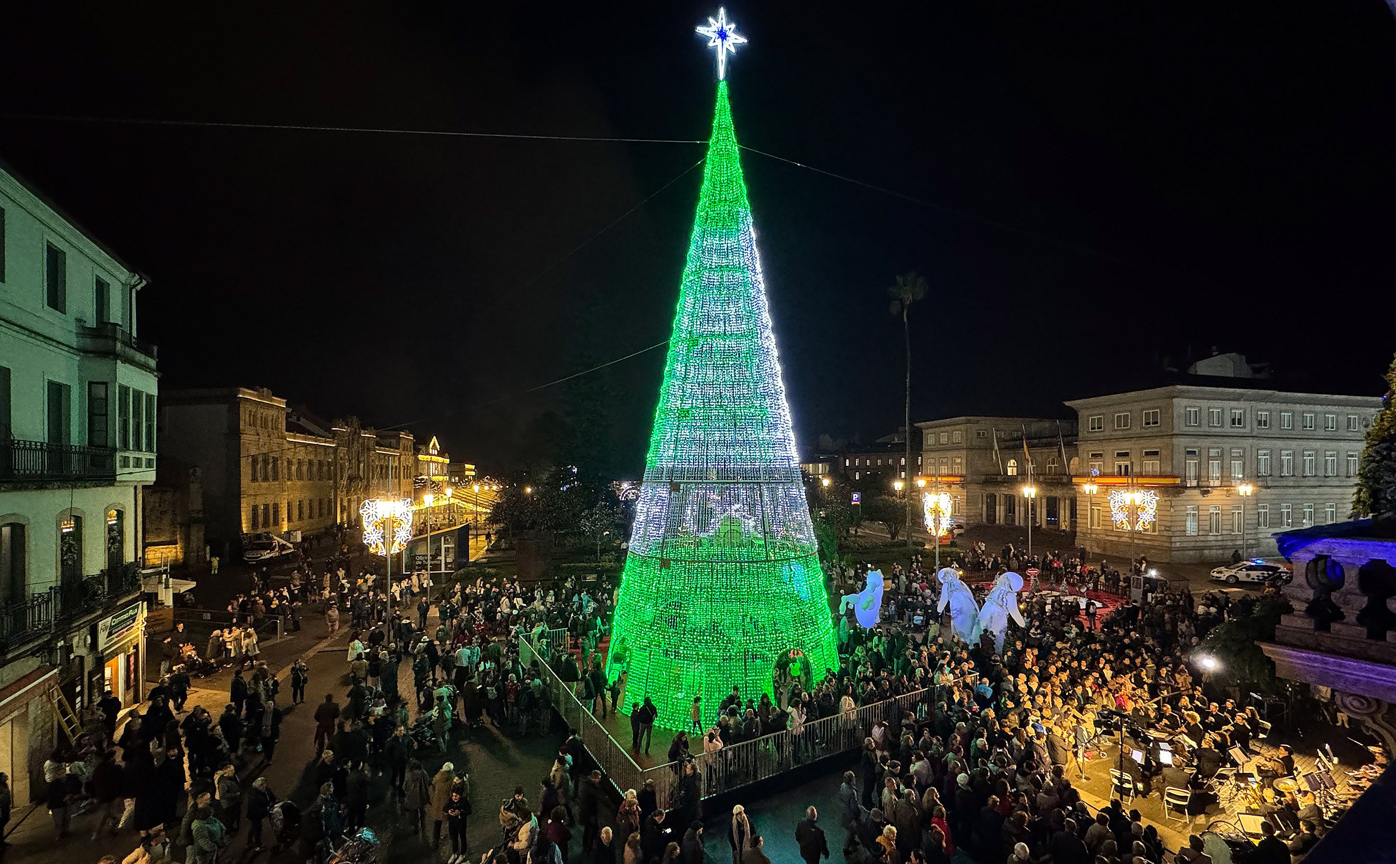 Pontevedra inaugura as luces de Nadal