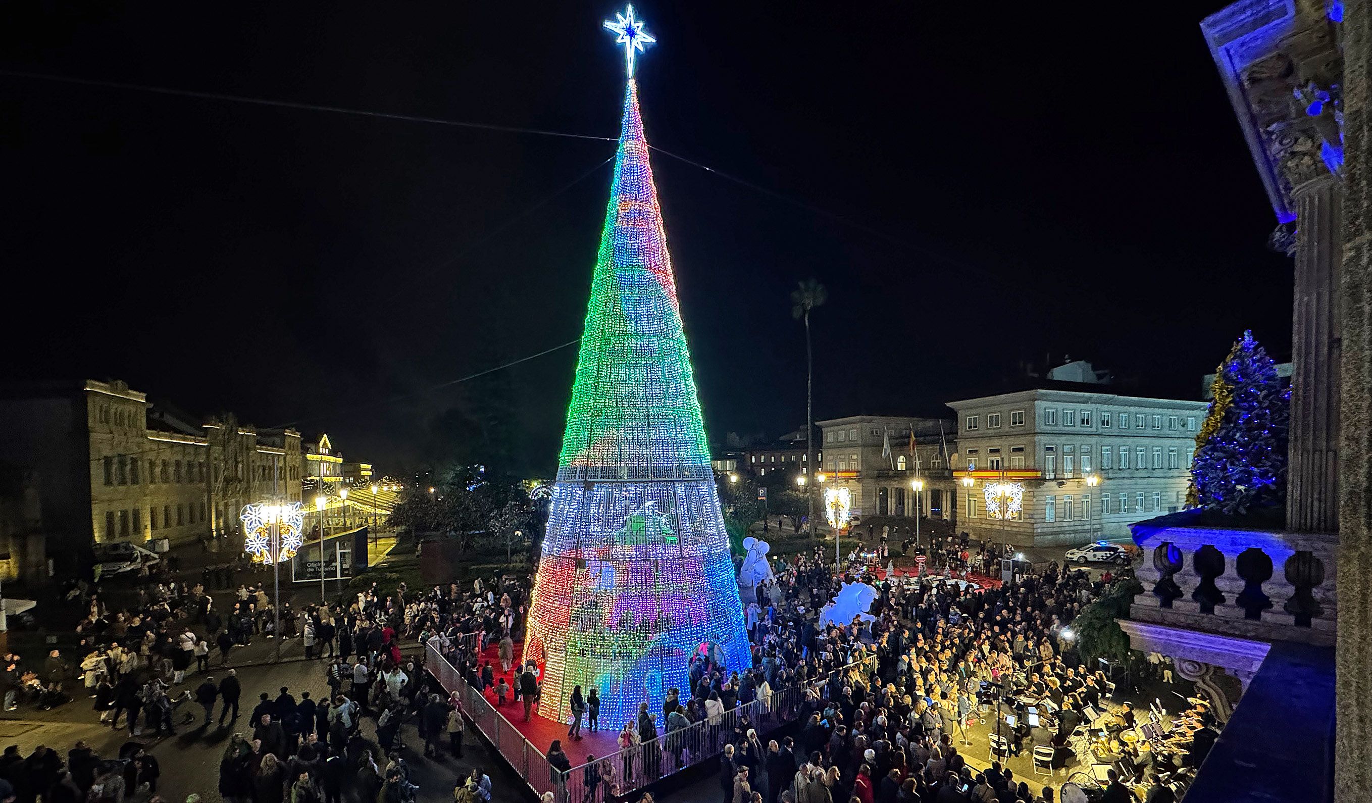 Pontevedra inaugura as luces de Nadal