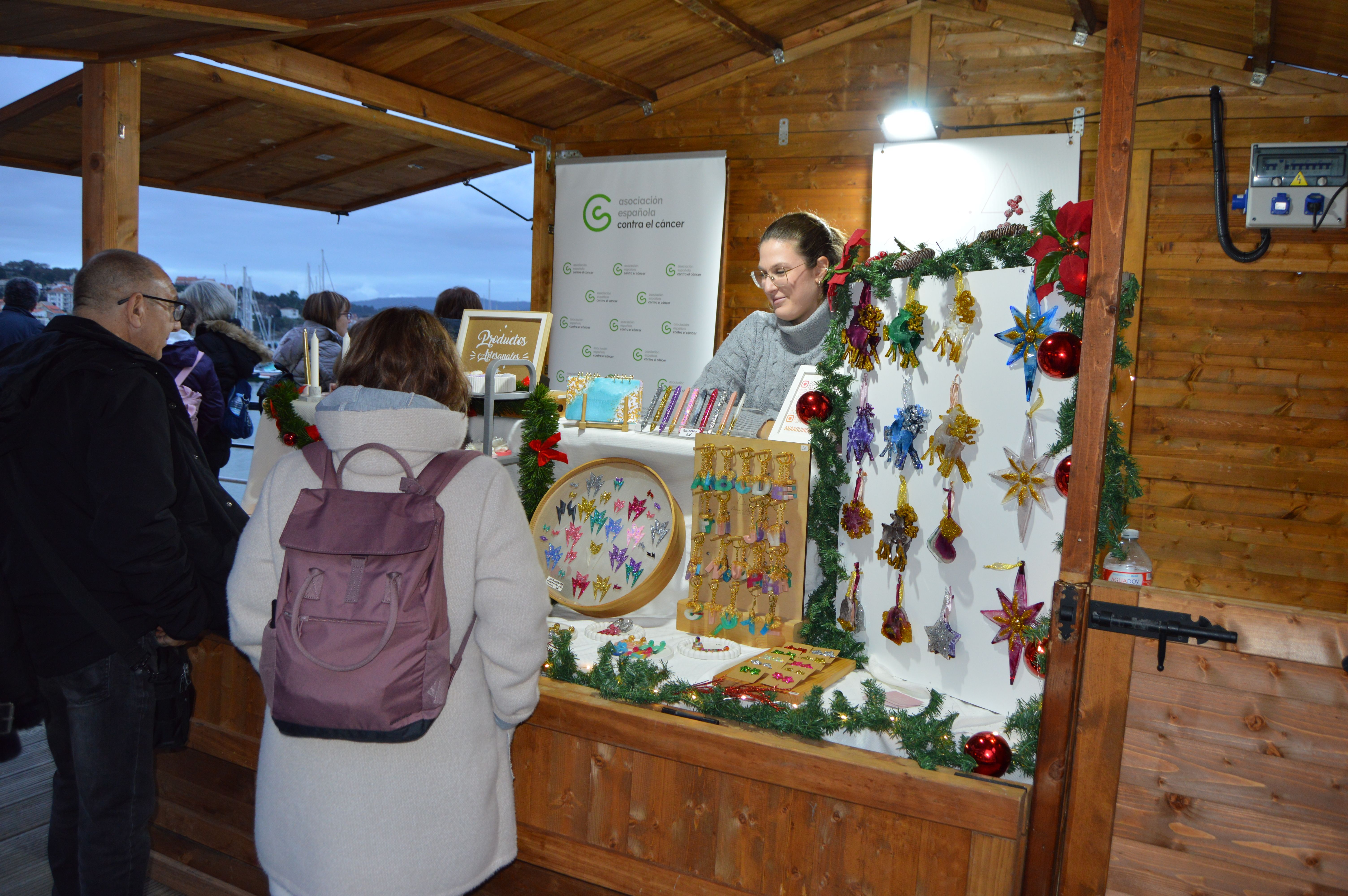 Acendido das luces de Nadal en Sanxenxo