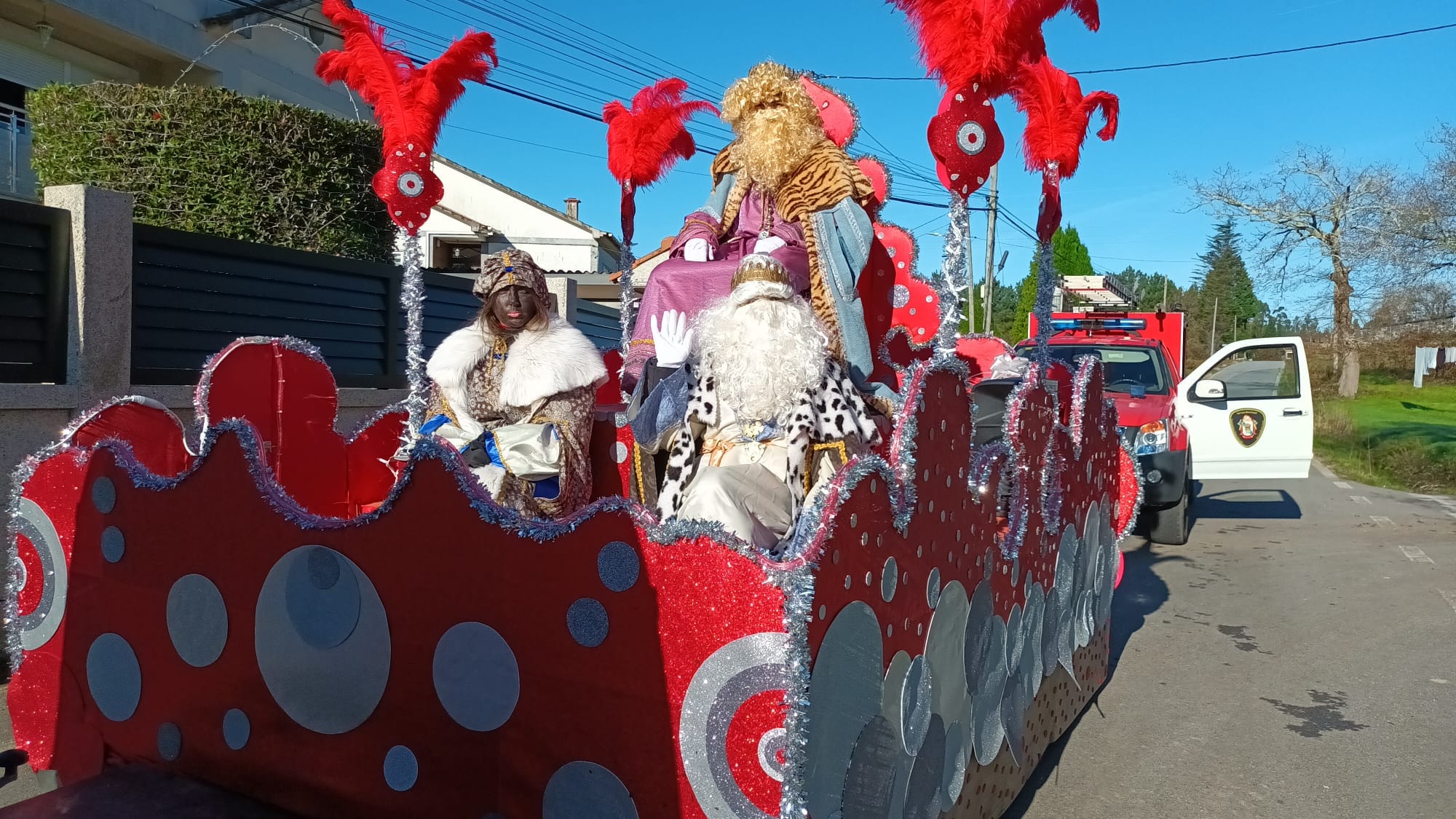 Visita dos Reis Magos a Cuntis