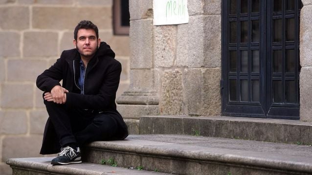 Javier Macipe, director de 'La estrella azul', en Pontevedra