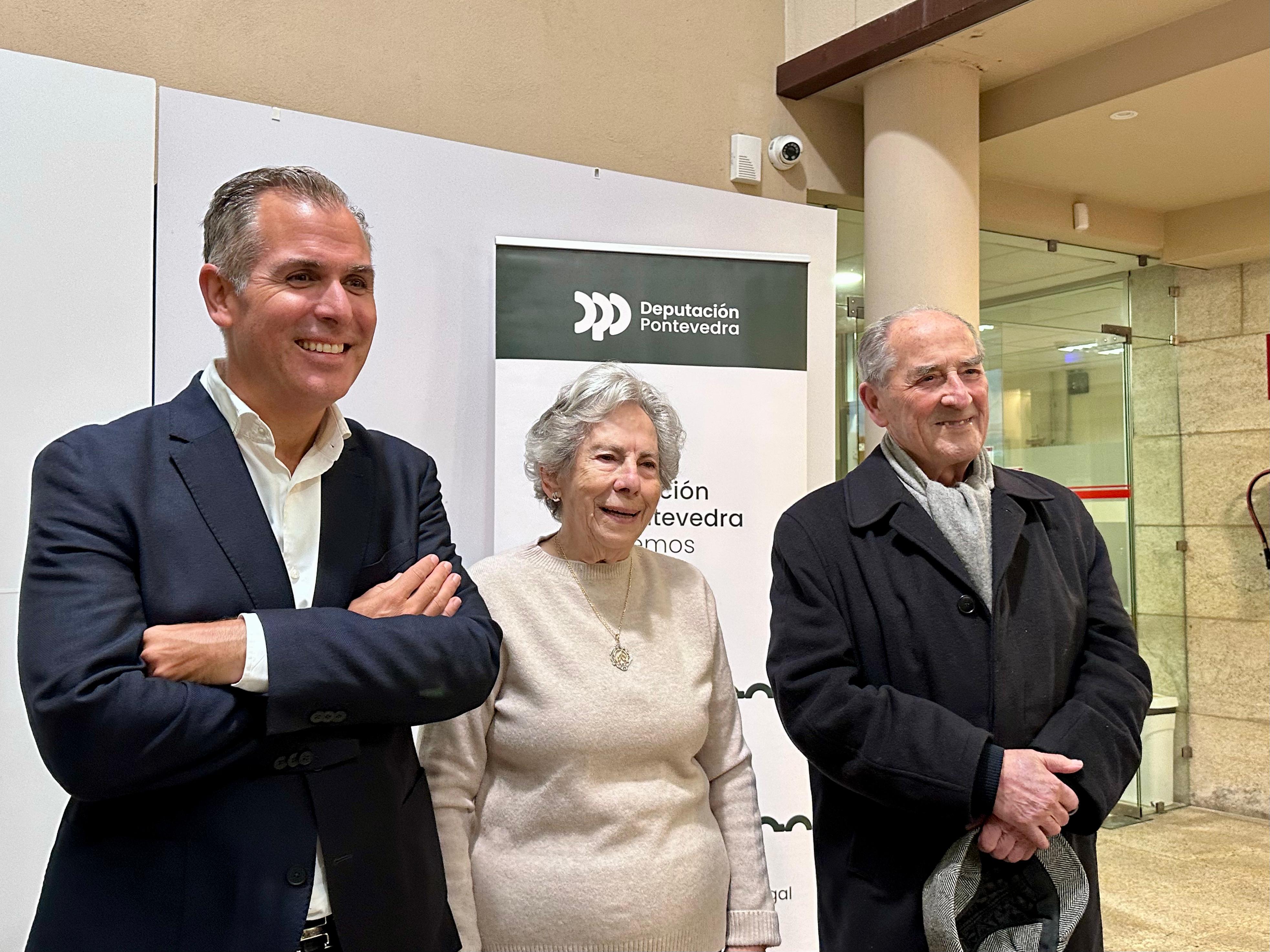 Rafa Domínguez, Amalia Bóveda y Xosé Fortes presentaron la jornada de memoria histórica