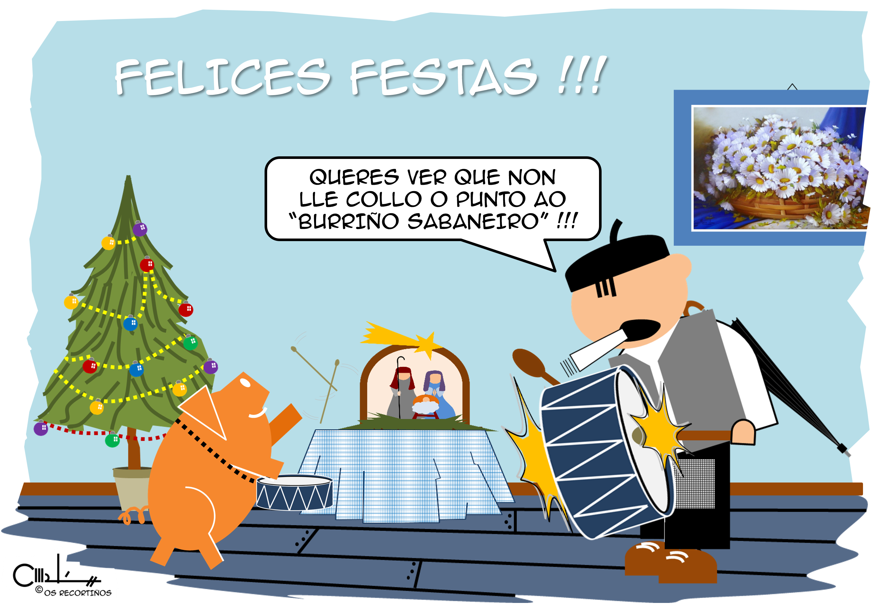 Os Recortiños Felices Festas 2024