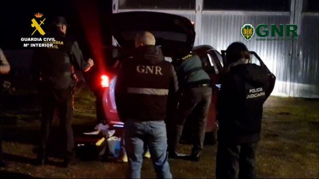 Operación policial contra una banda que asaltaba joyerías