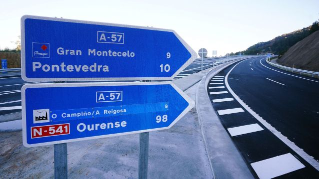 Inauguración do primeiro treito da A-57, entre Vilaboa e A Ermida