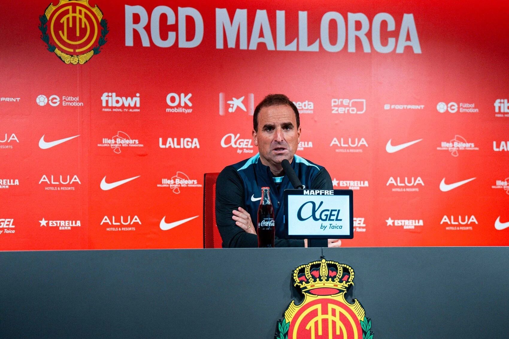 Jagoba Arrasate, adestrador do RCD Mallorca