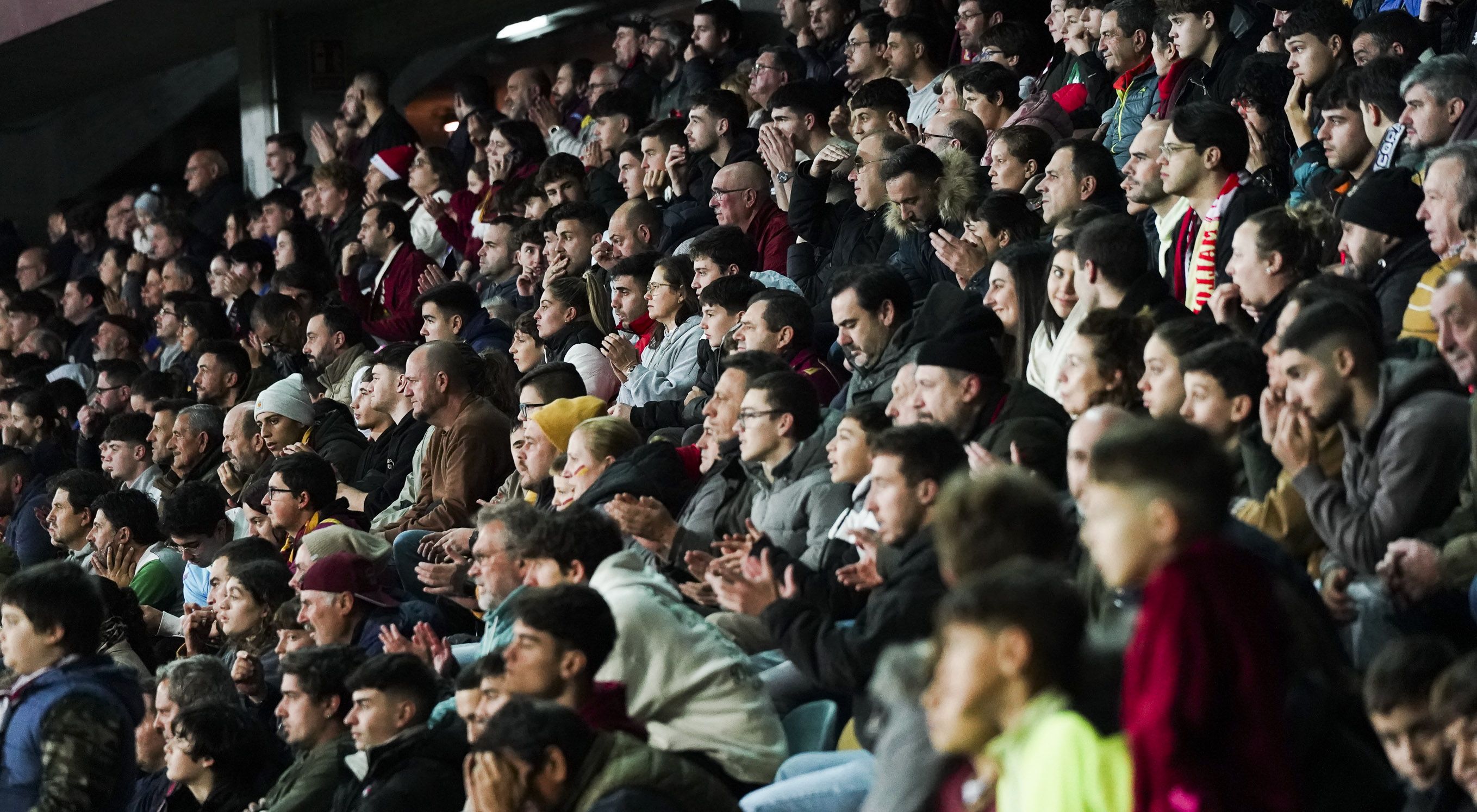 Partido de Copa do Rei entre Pontevedra e Mallorca en Pasarón