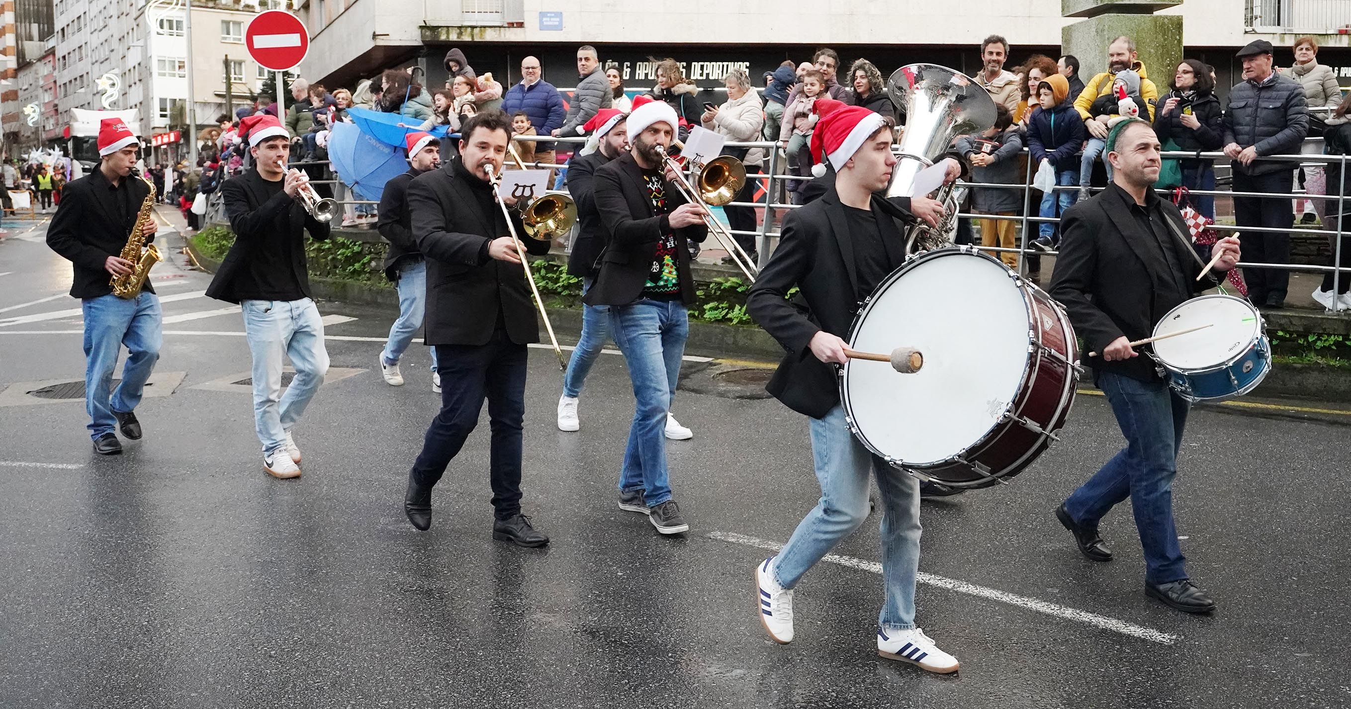 Cabalgata dos Reis Magos en Pontevedra