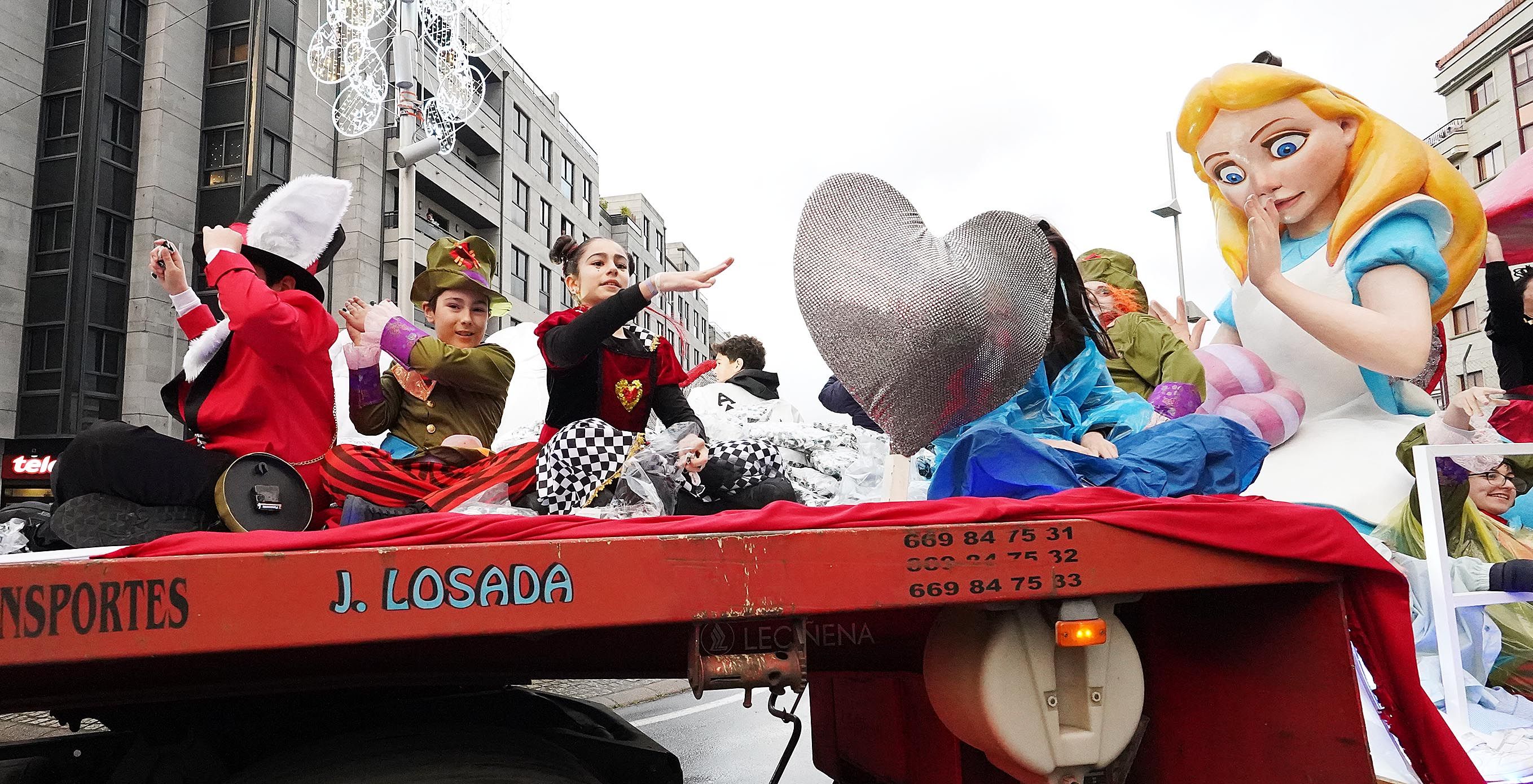 Cabalgata dos Reis Magos en Pontevedra