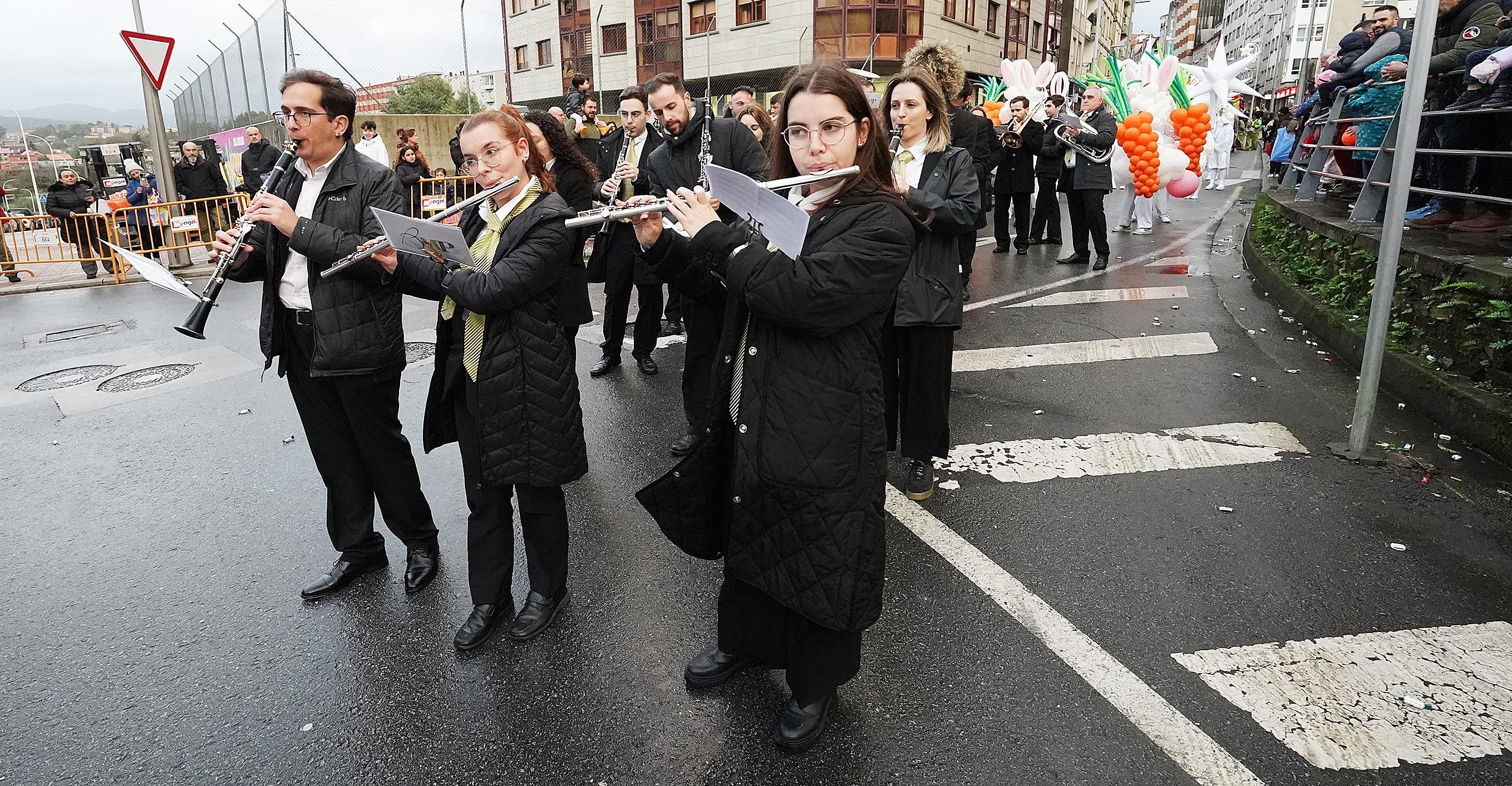 Cabalgata dos Reis Magos en Pontevedra