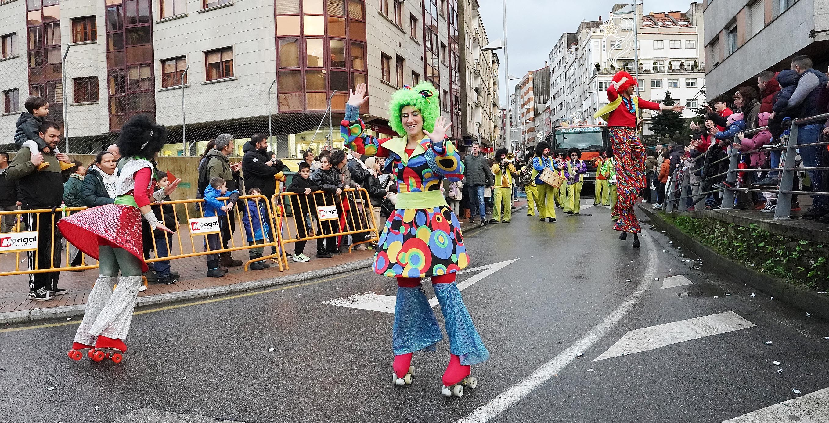 Cabalgata dos Reis Magos en Pontevedra